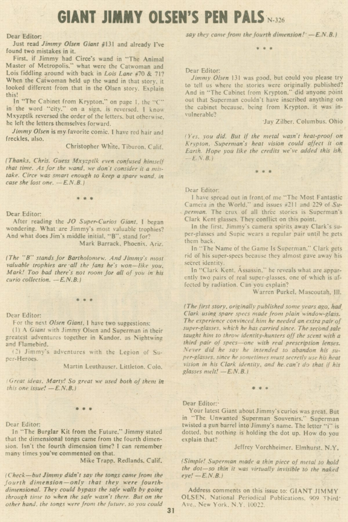 Read online Superman's Pal Jimmy Olsen comic -  Issue #140 - 33