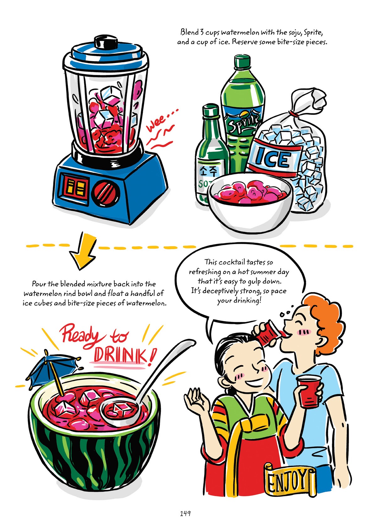 Read online Cook Korean! A Comic Book With Recipes comic -  Issue # TPB (Part 2) - 50