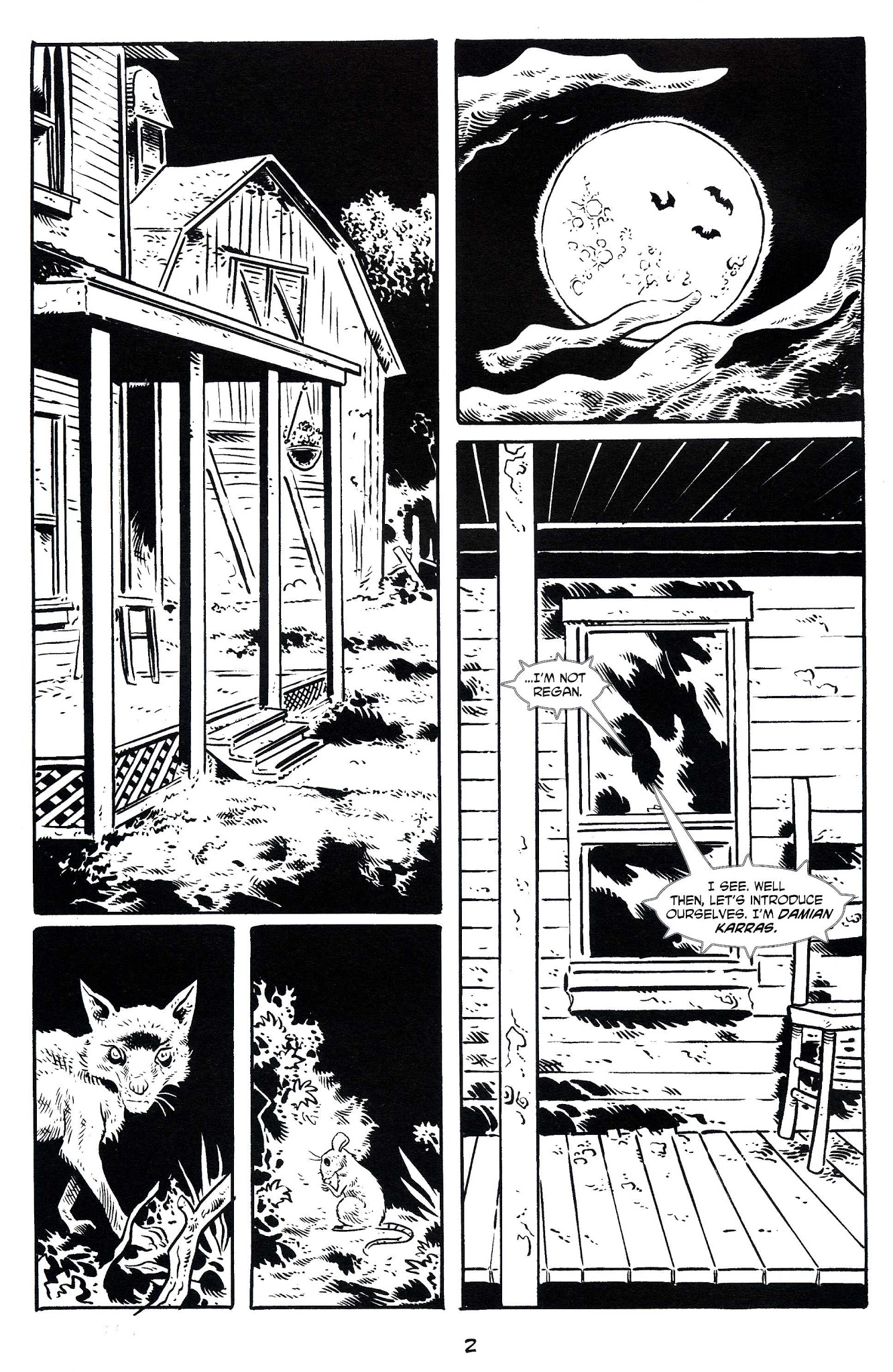 Read online Raphael Bad Moon Rising comic -  Issue #1 - 4
