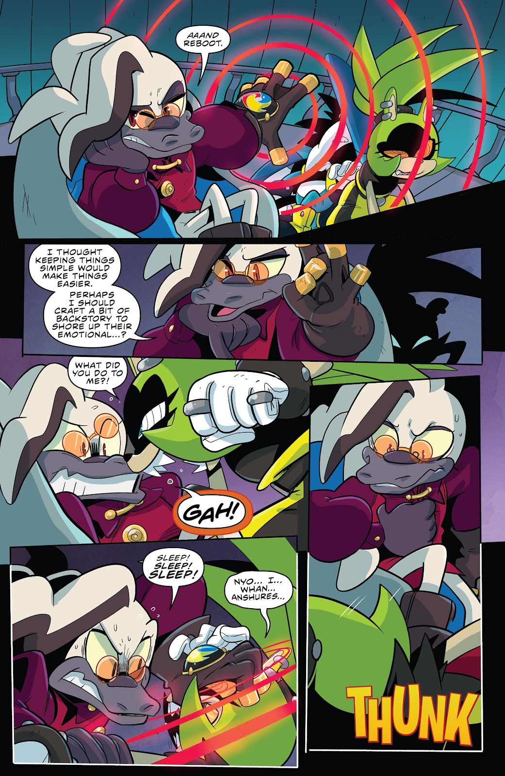 Sonic the Hedgehog: Imposter Syndrome issue 1 - Page 19