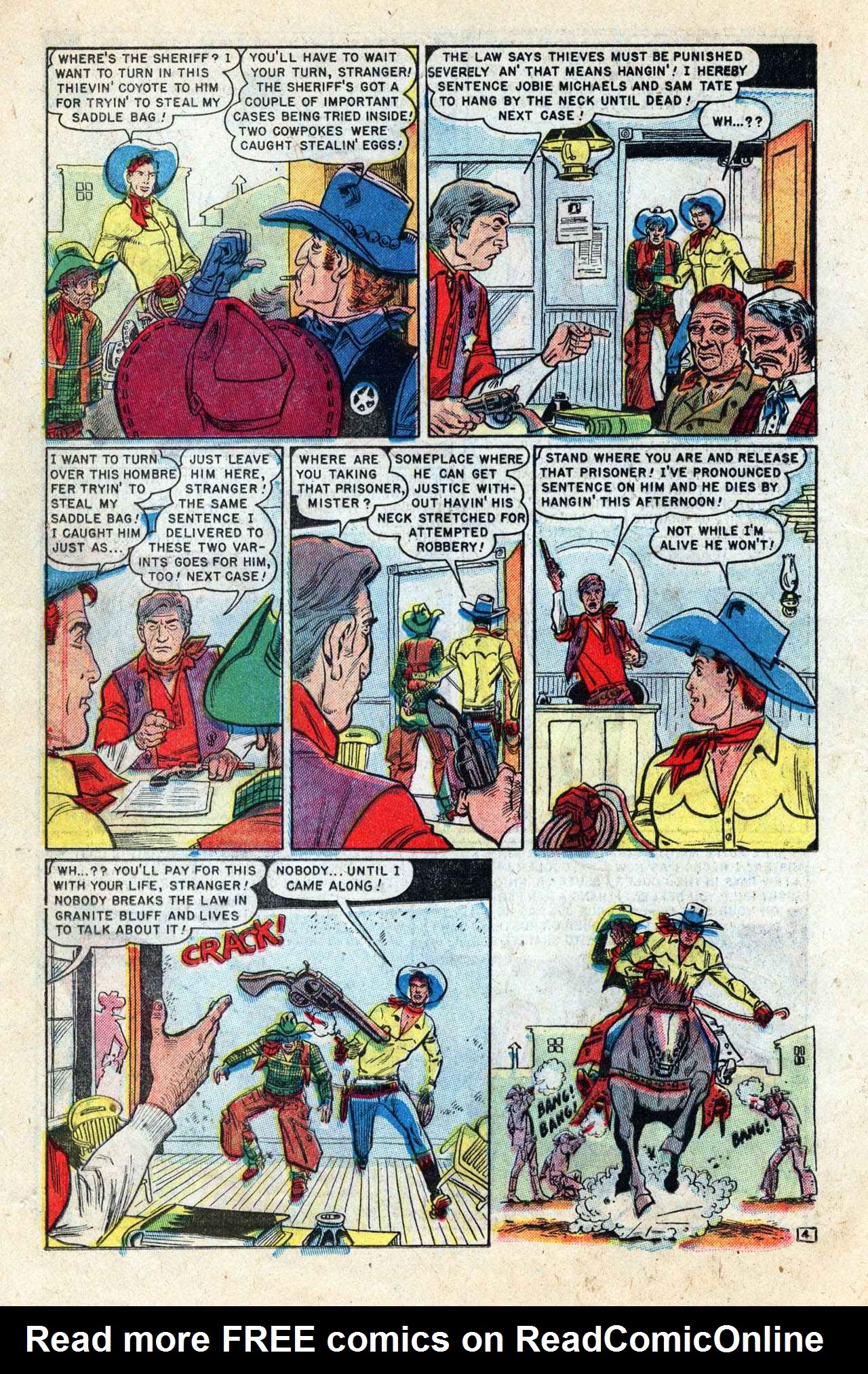 Read online The Gunhawk comic -  Issue #12 - 14