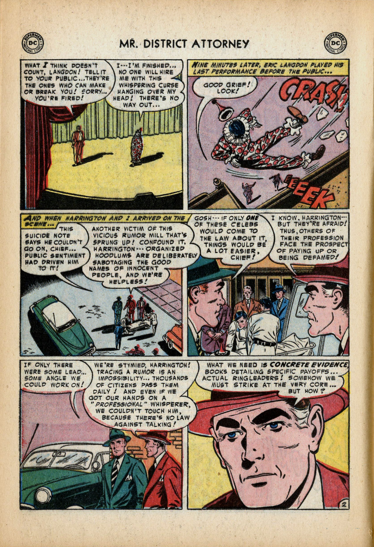 Read online Mr. District Attorney comic -  Issue #36 - 12