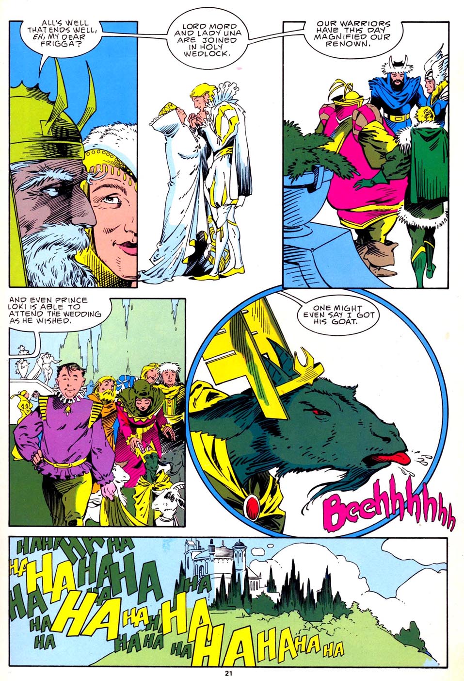 Read online Marvel Fanfare (1982) comic -  Issue #37 - 21
