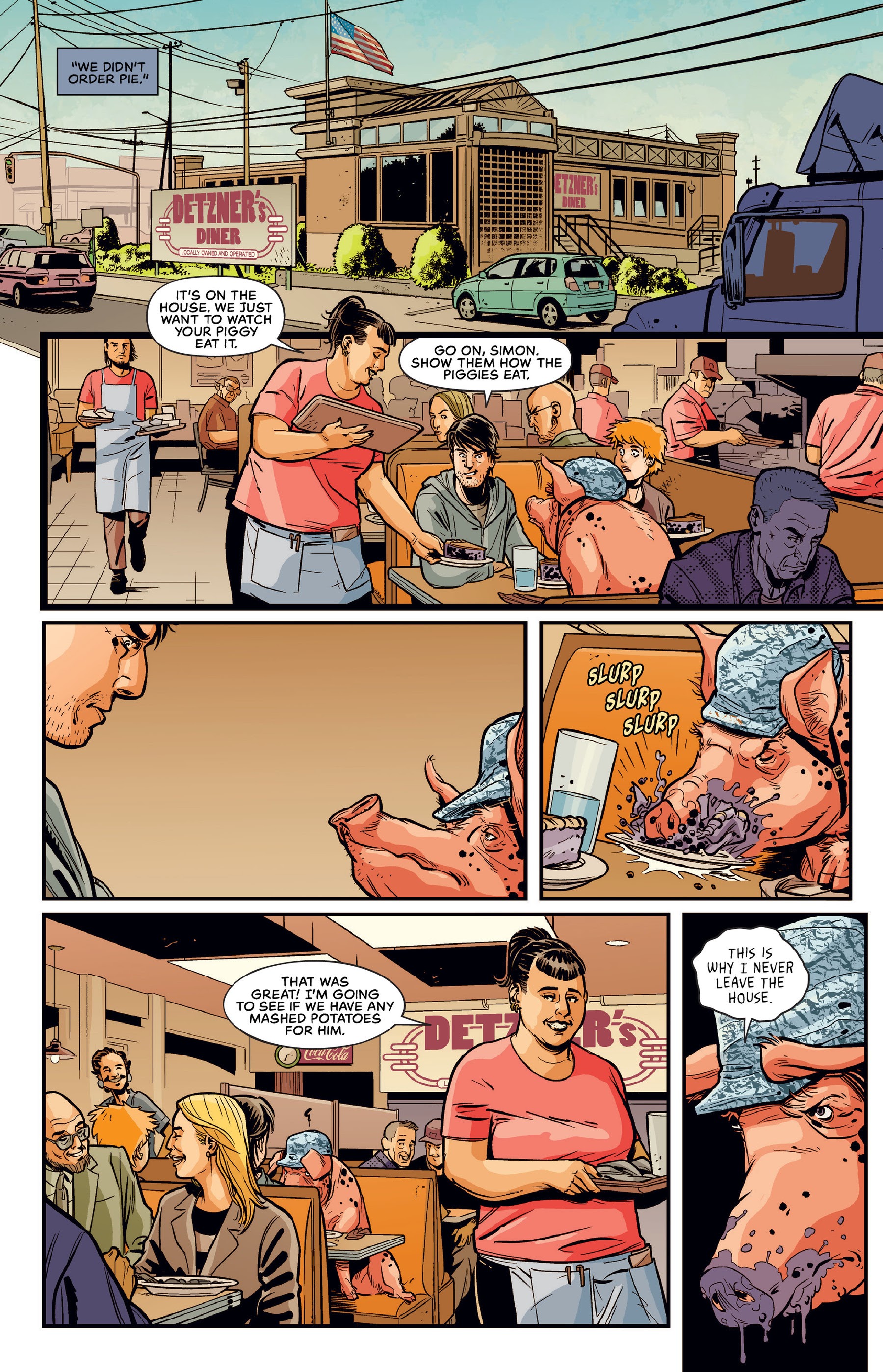 Read online Swine comic -  Issue # TPB - 64