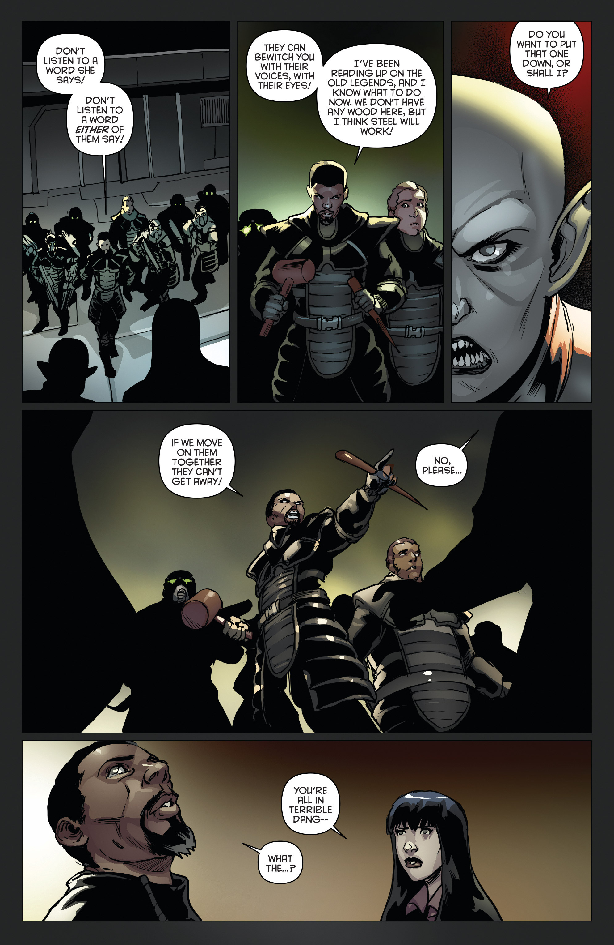 Read online Aliens/Vampirella comic -  Issue #6 - 5