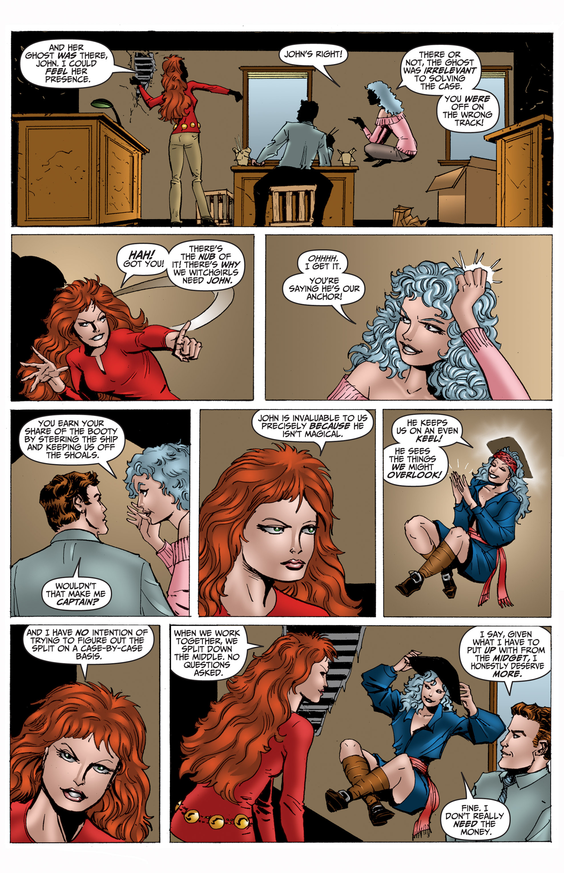 Read online Witchgirls Inc. The Origins comic -  Issue # TPB - 130