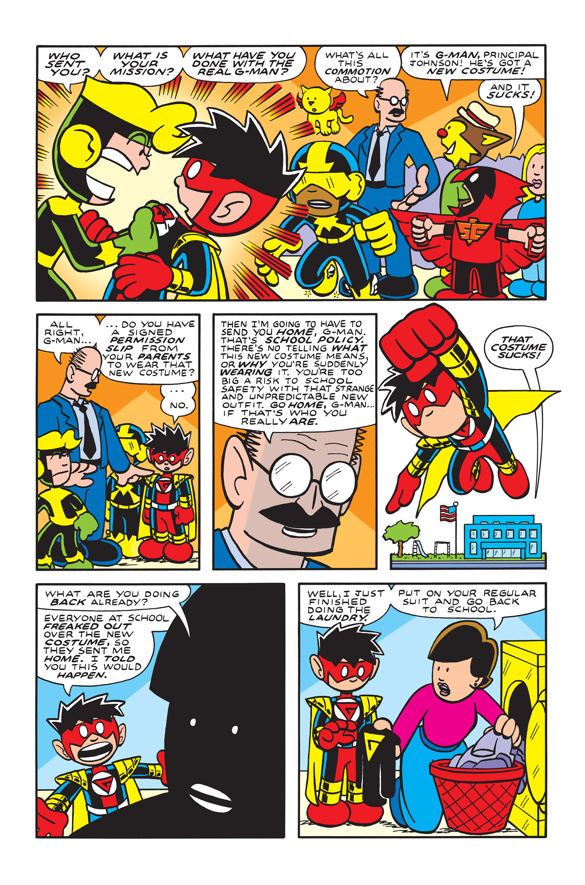 Read online G-Man: Learning to Fly comic -  Issue # TPB - 71