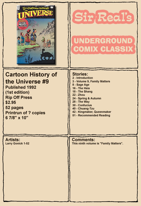 Read online The Cartoon History of the Universe comic -  Issue #9 - 1