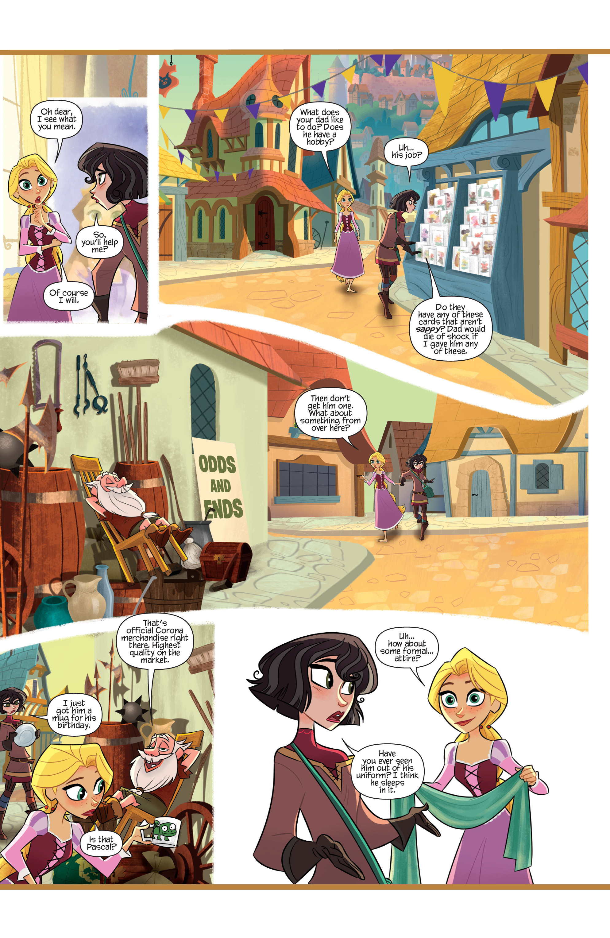 Read online Tangled: The Series: Hair It Is comic -  Issue # Full - 30