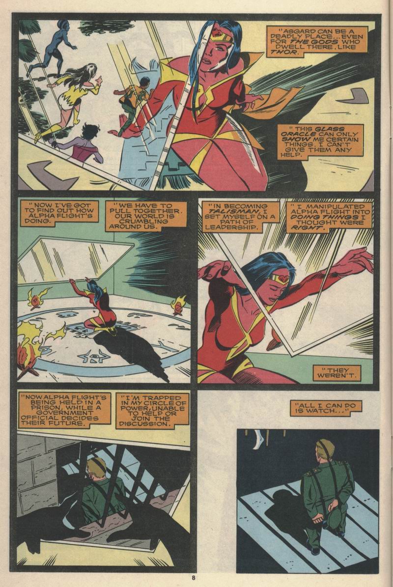 Read online Alpha Flight (1983) comic -  Issue #82 - 7