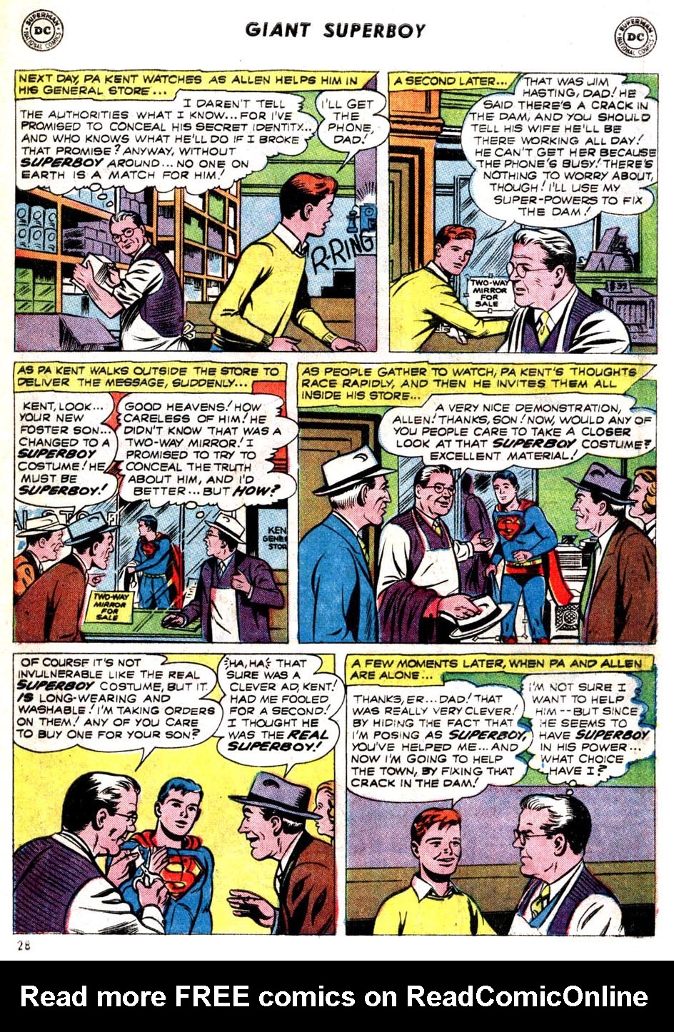 Read online Superboy (1949) comic -  Issue #129 - 28