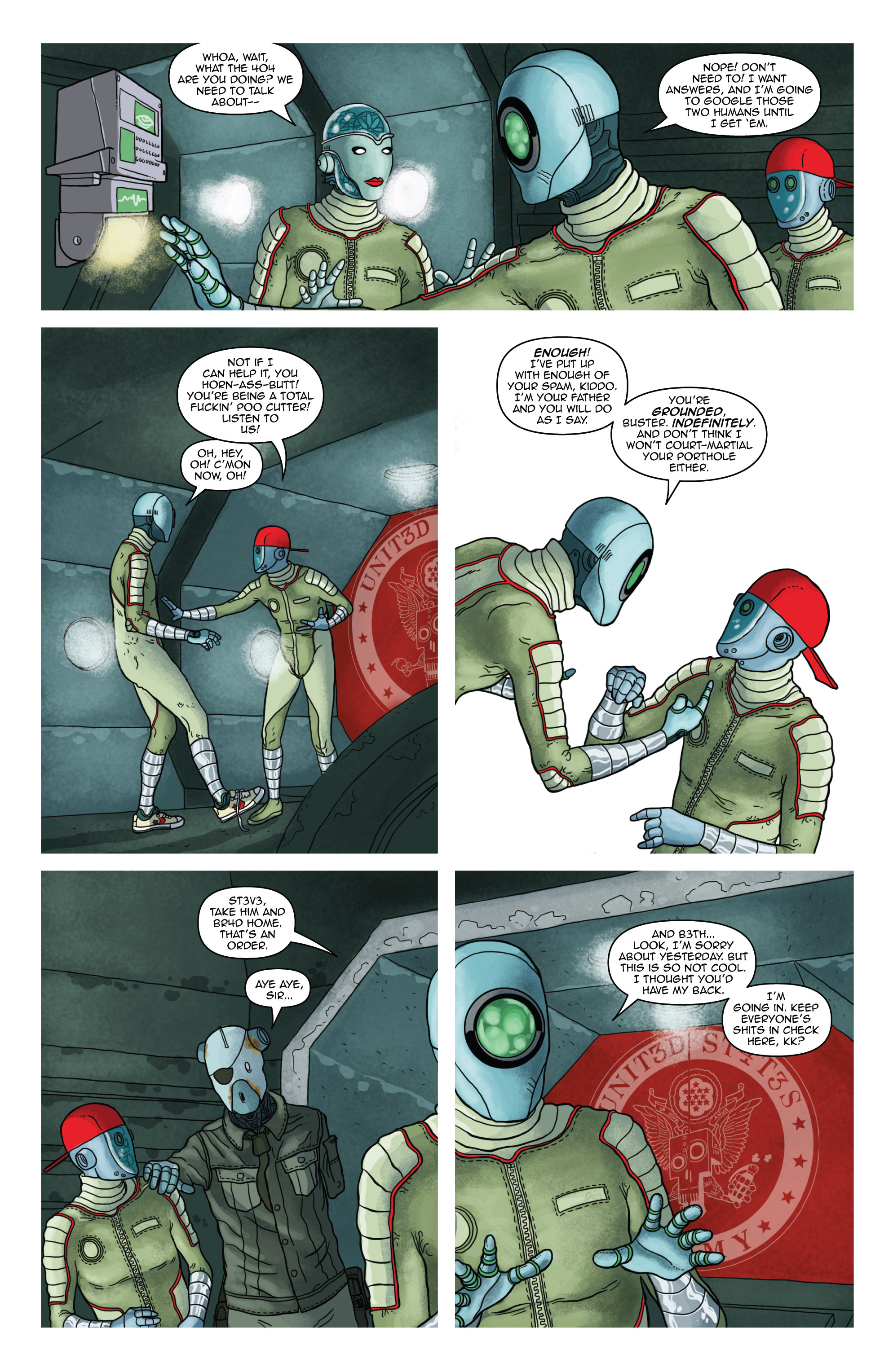 Read online D4VE2 comic -  Issue #3 - 5