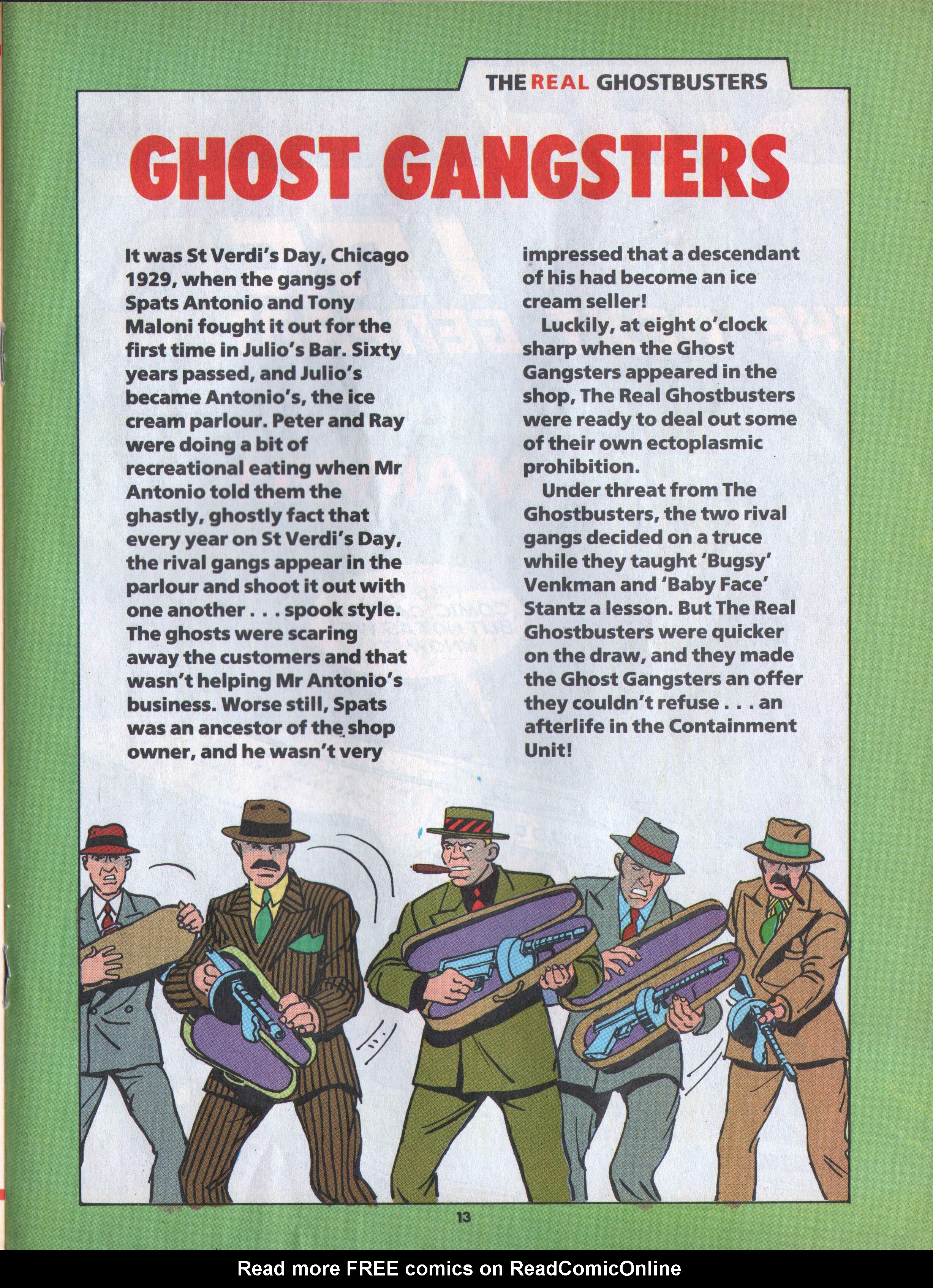 Read online The Real Ghostbusters comic -  Issue #128 - 5