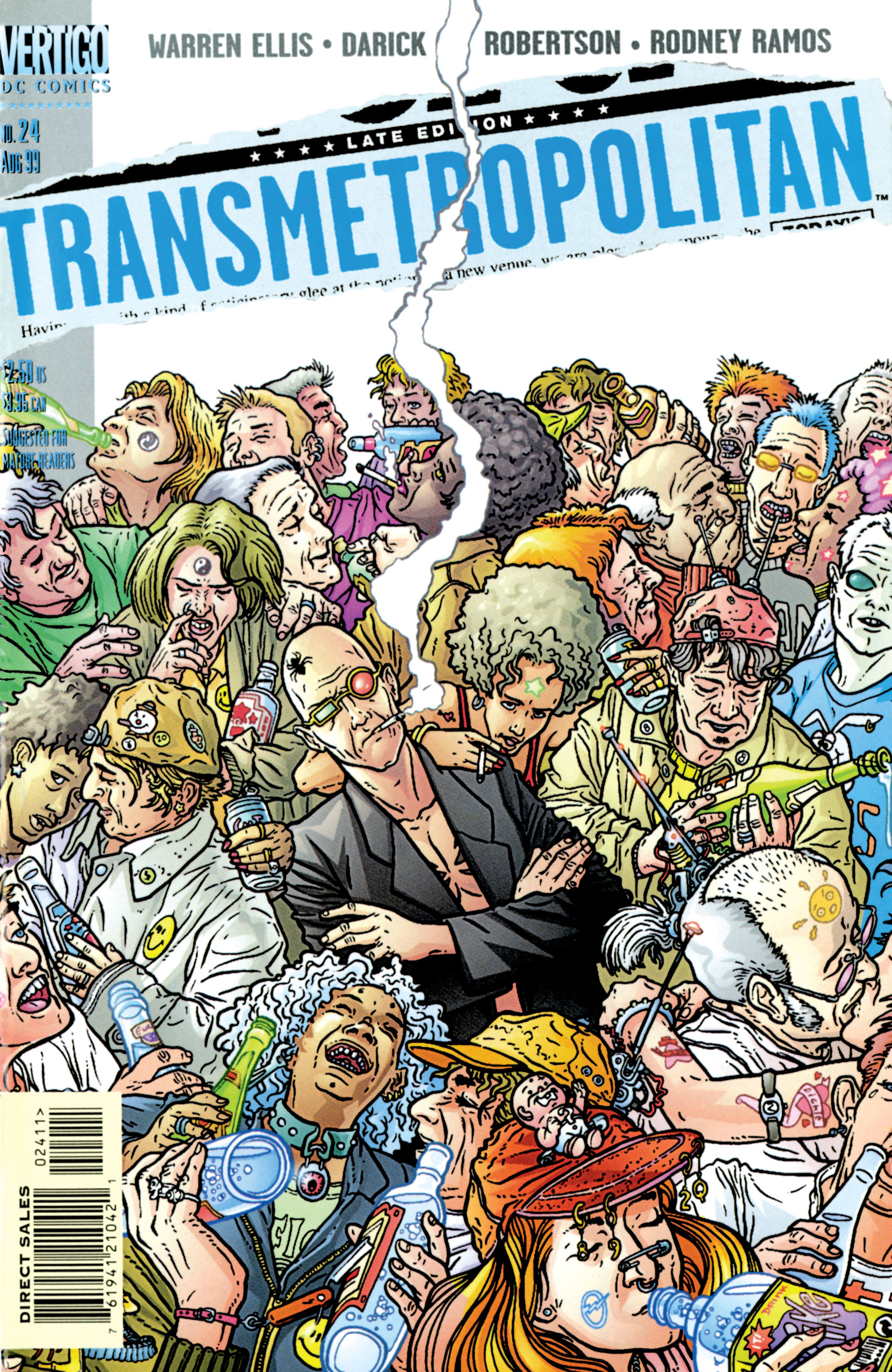 Read online Transmetropolitan comic -  Issue #24 - 1