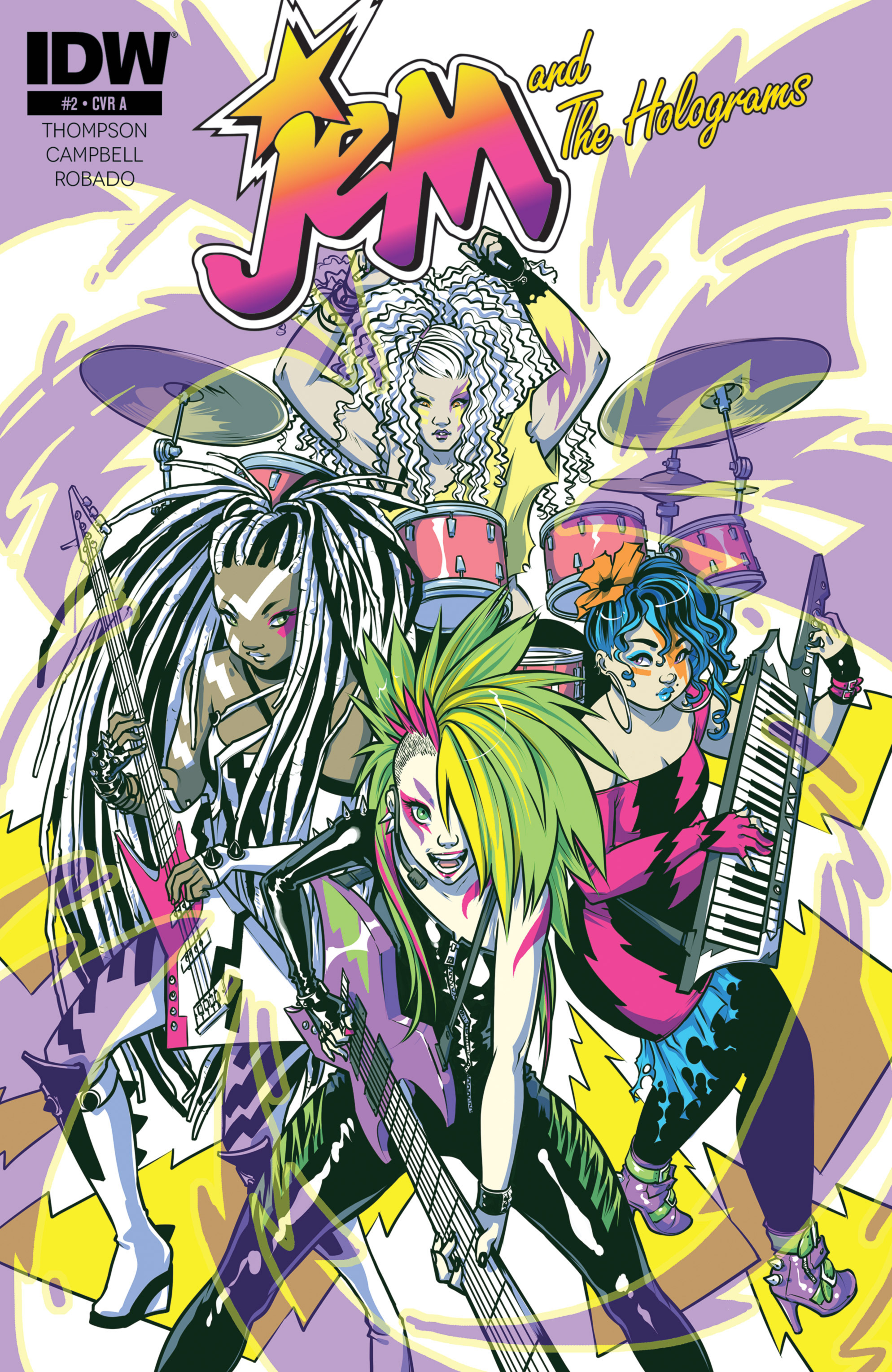 Read online Jem and The Holograms comic -  Issue #2 - 1