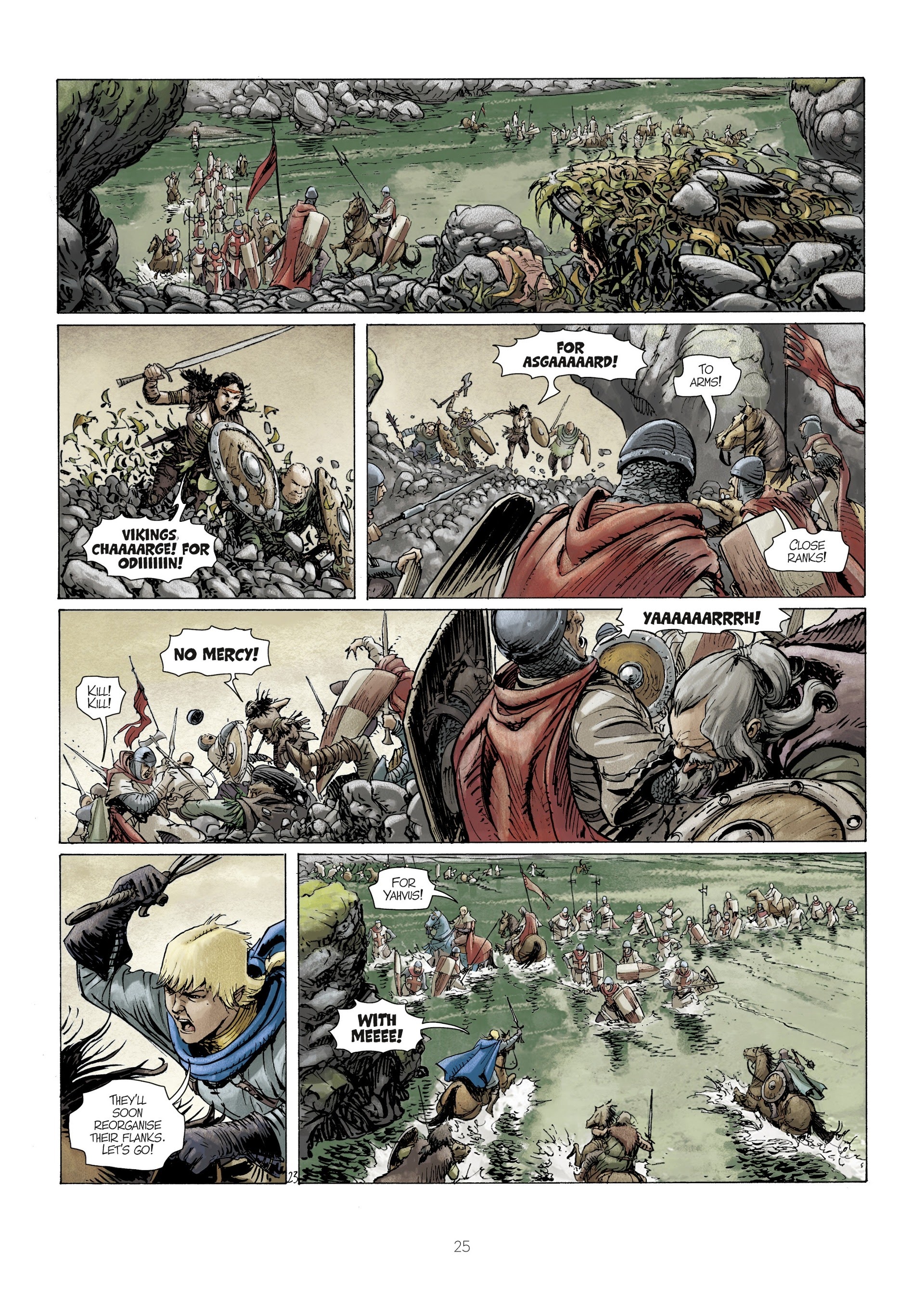 Read online Kriss of Valnor: Red as the Raheborg comic -  Issue # Full - 27