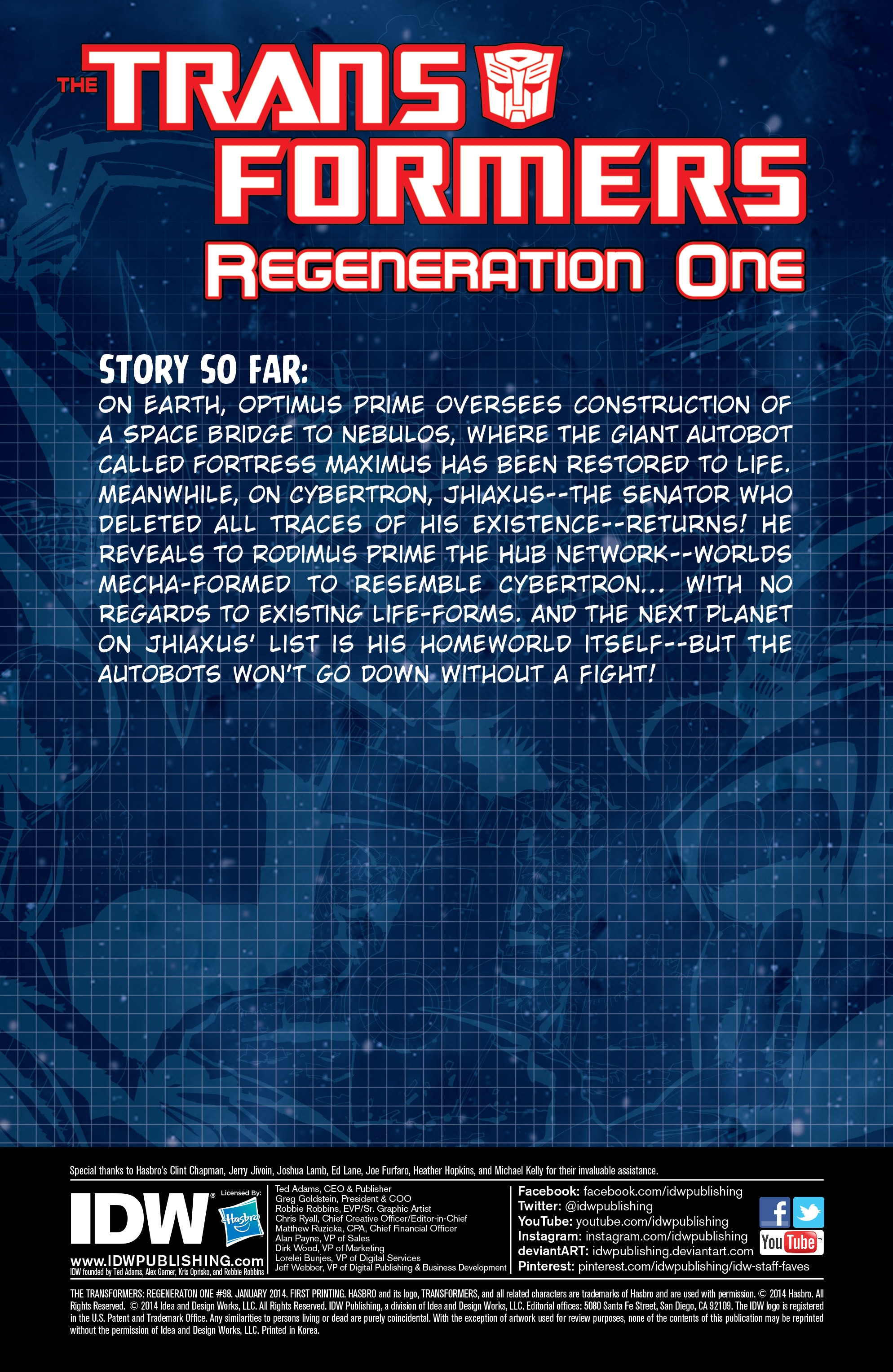 Read online The Transformers: Regeneration One comic -  Issue #98 - 4
