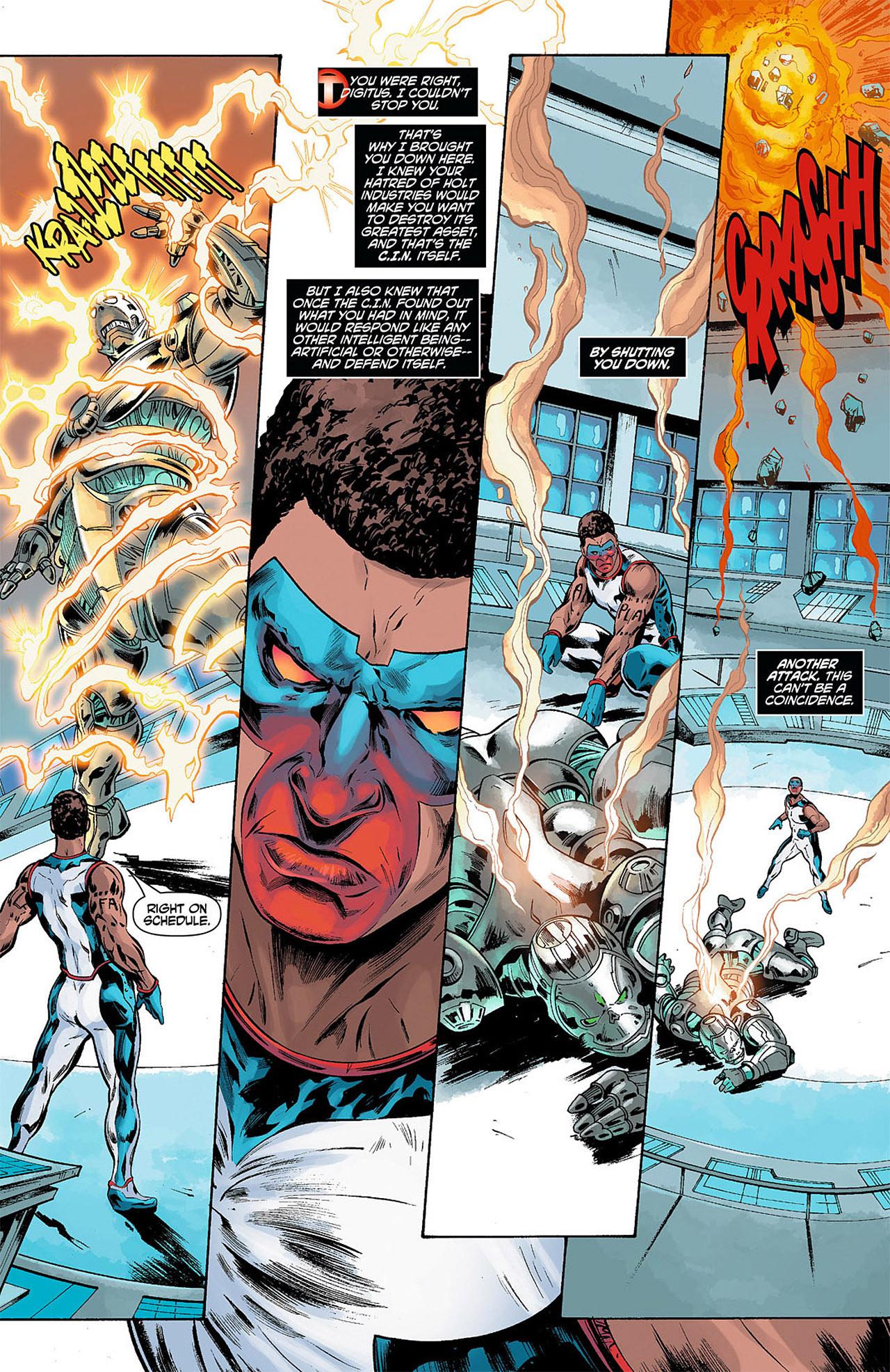 Read online Mister Terrific comic -  Issue #8 - 10