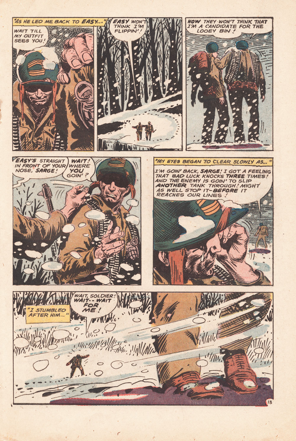 Read online Our Army at War (1952) comic -  Issue #168 - 19