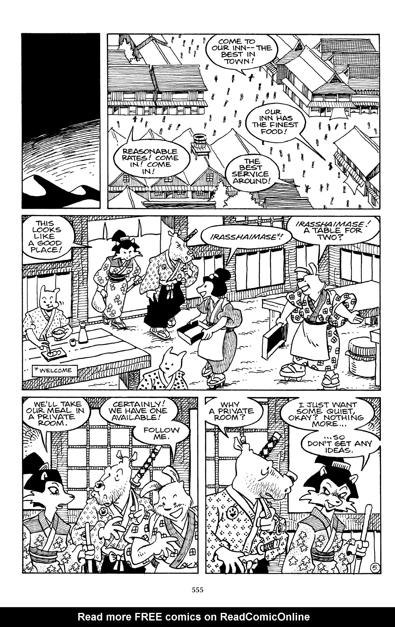 Read online The Usagi Yojimbo Saga comic -  Issue # TPB 3 - 550