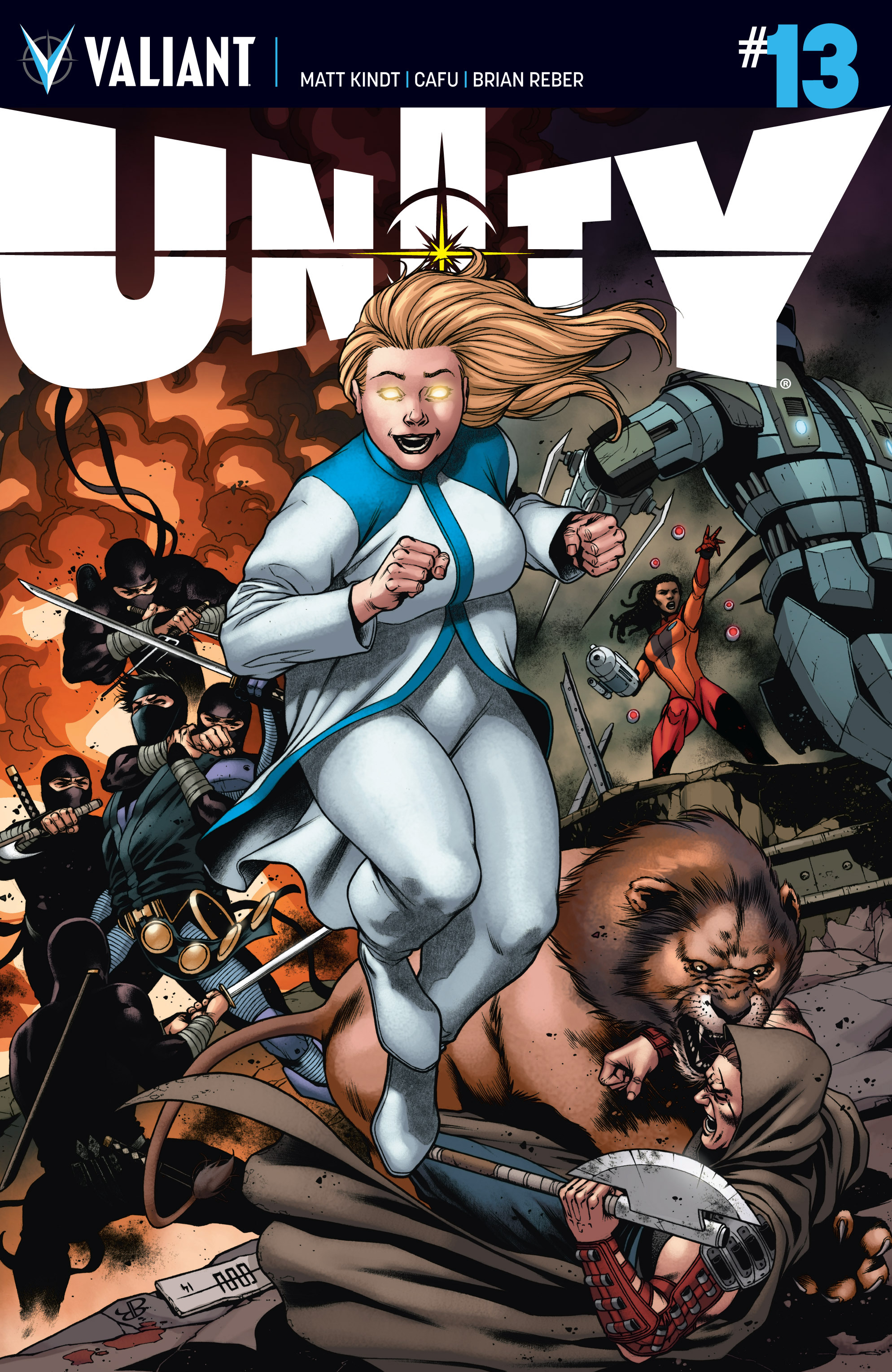Read online Unity (2013) comic -  Issue #13 - 1
