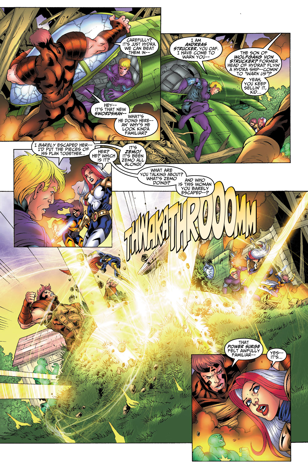 Read online New Thunderbolts comic -  Issue #18 - 21