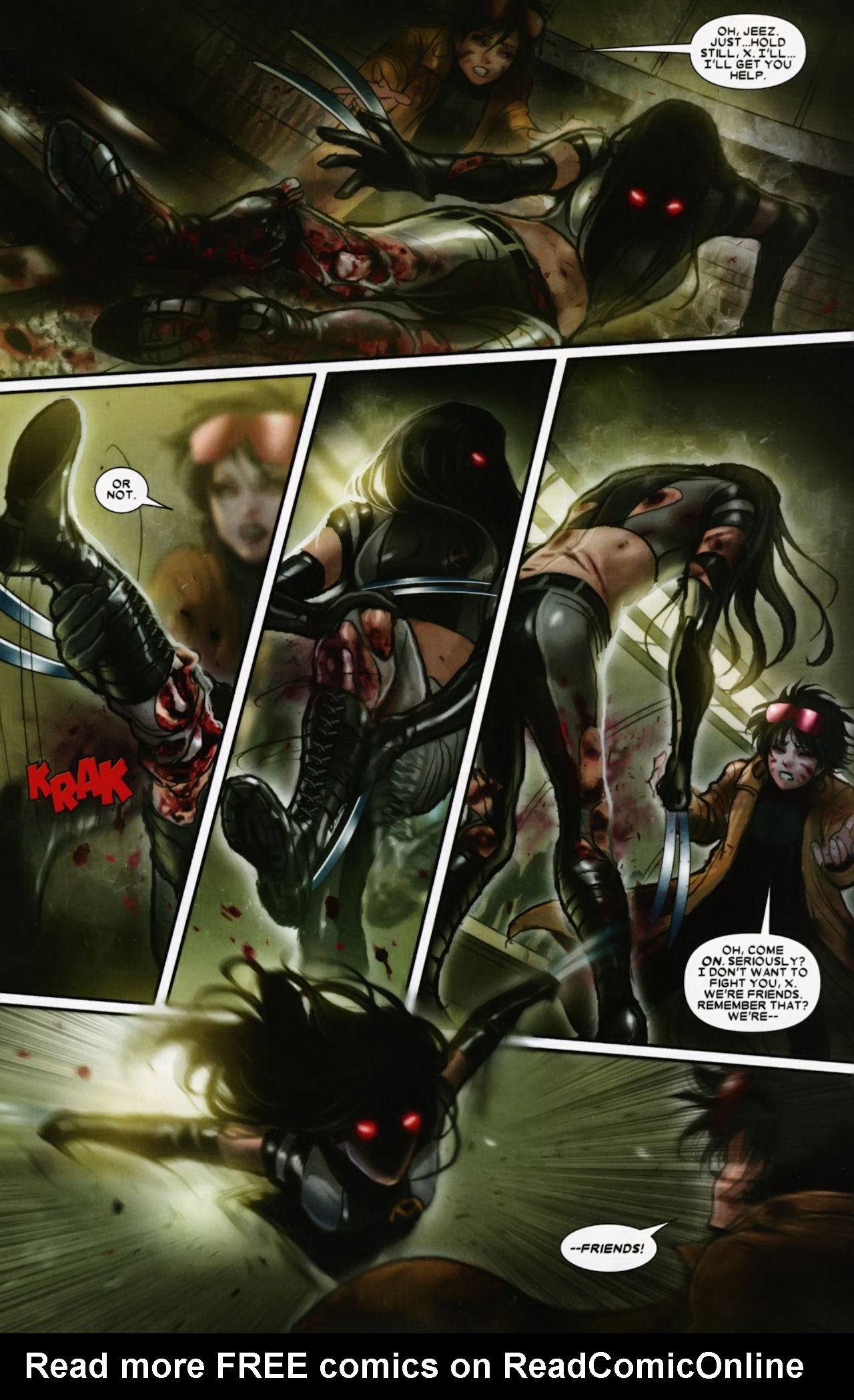 Read online X-23 (2010) comic -  Issue #12 - 4