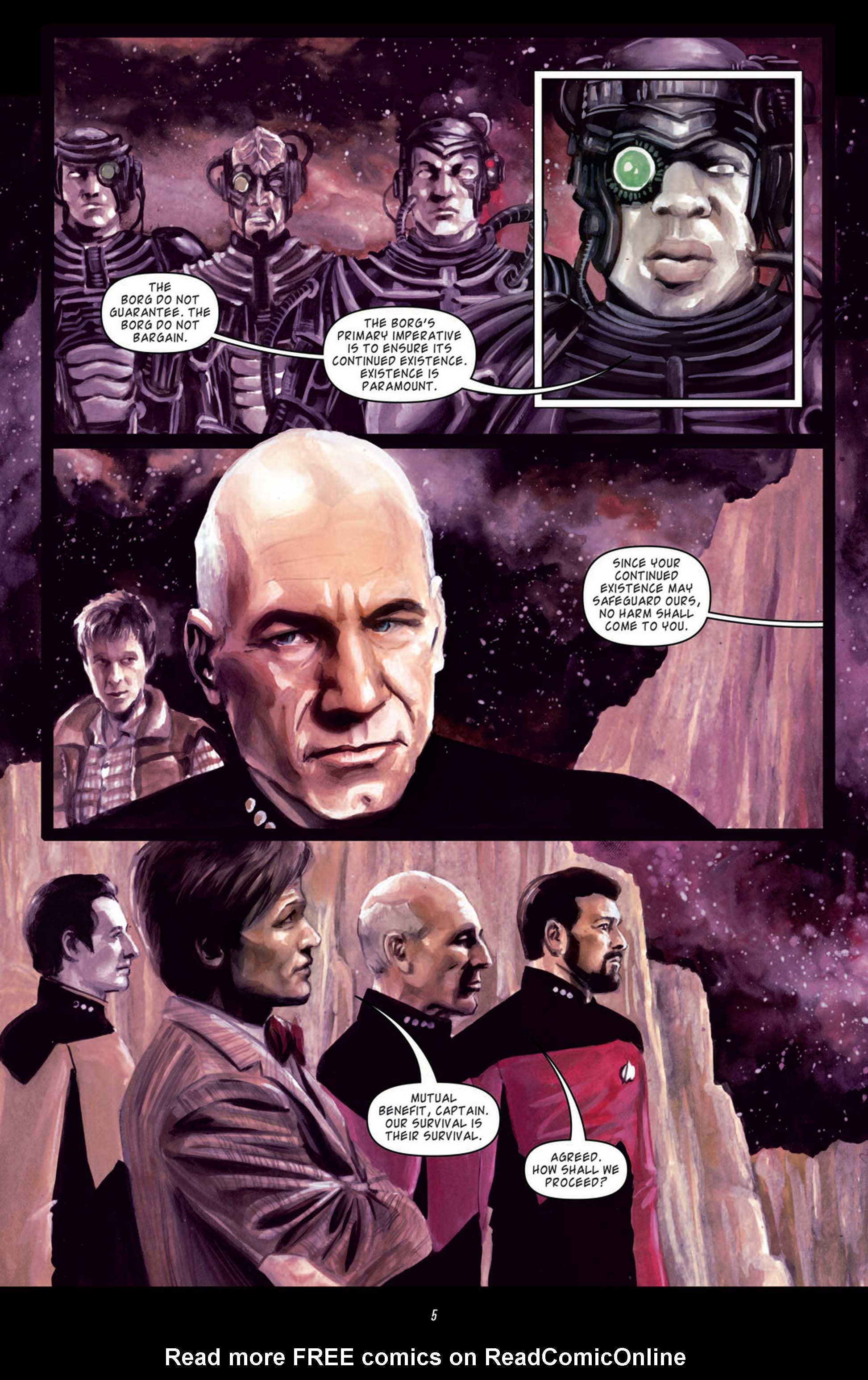 Read online Star Trek: The Next Generation/Doctor Who: Assimilation² comic -  Issue #6 - 8