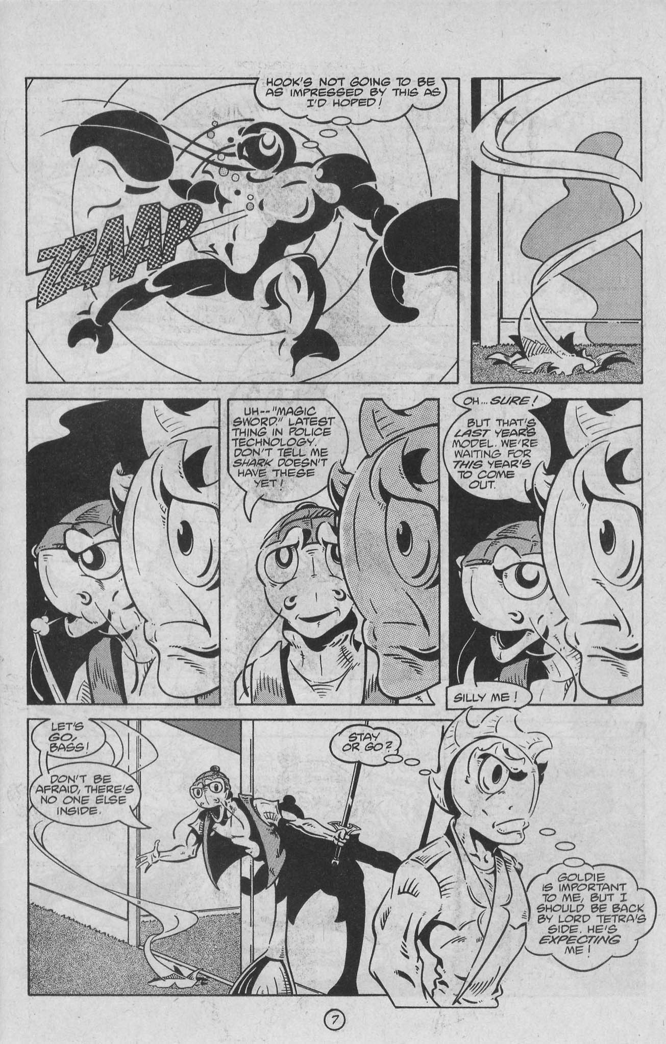 Read online The Fish Police comic -  Issue #19 - 9