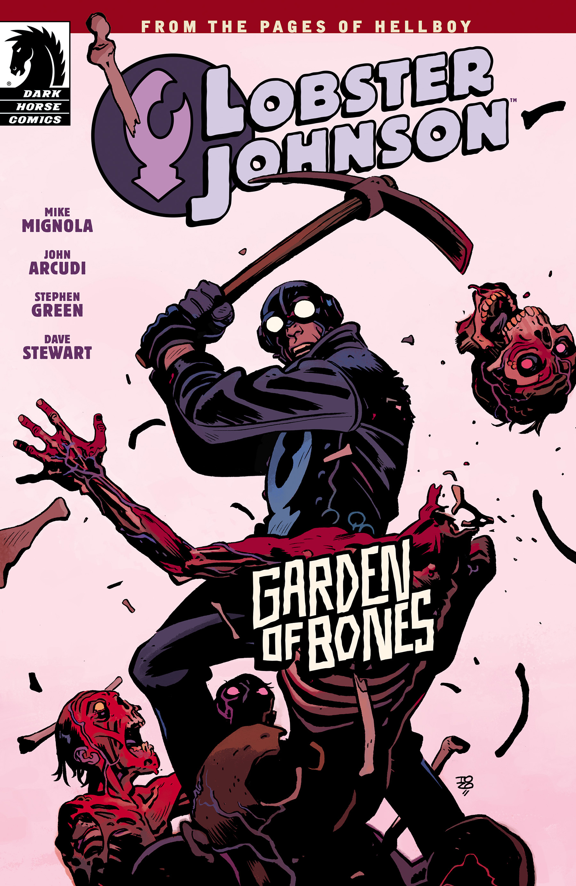 Read online Lobster Johnson: Garden of Bones comic -  Issue # Full - 1