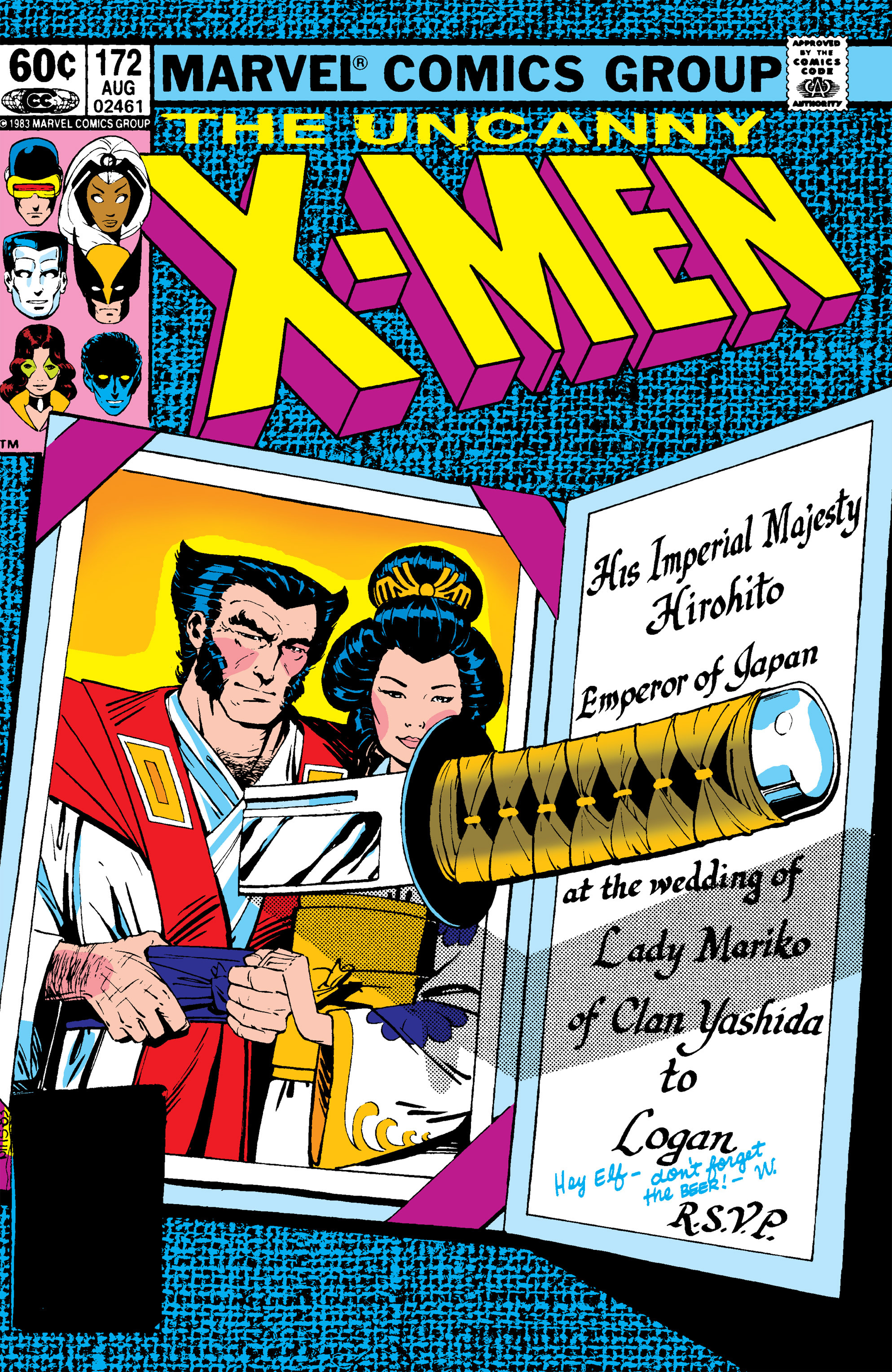Read online Uncanny X-Men (1963) comic -  Issue #172 - 1