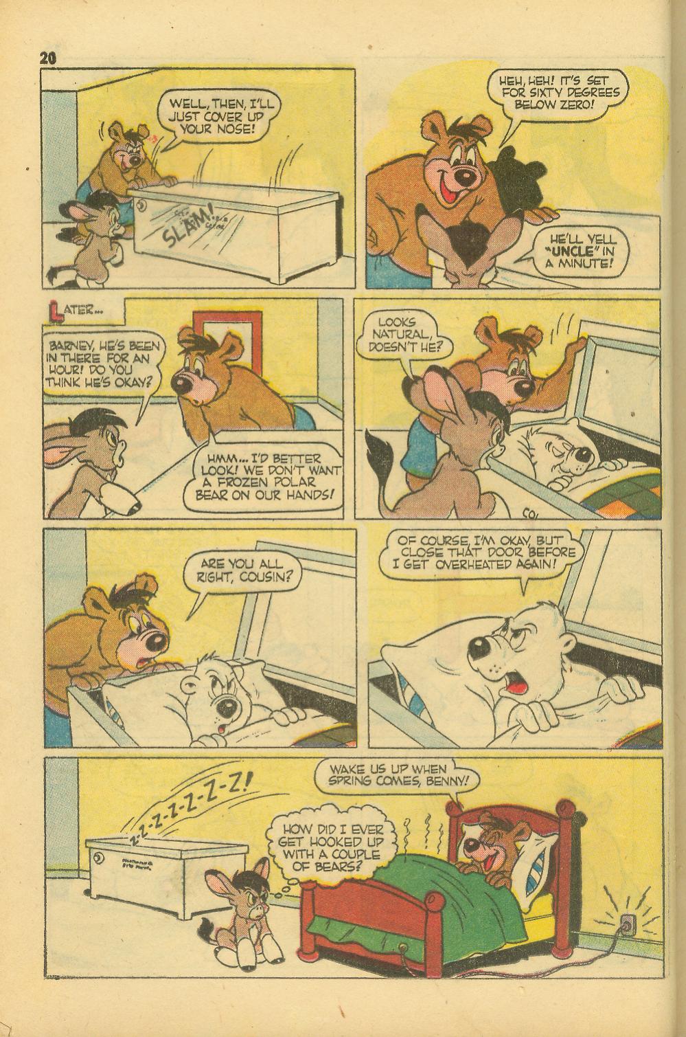 Read online Tom & Jerry Winter Carnival comic -  Issue #1 - 22