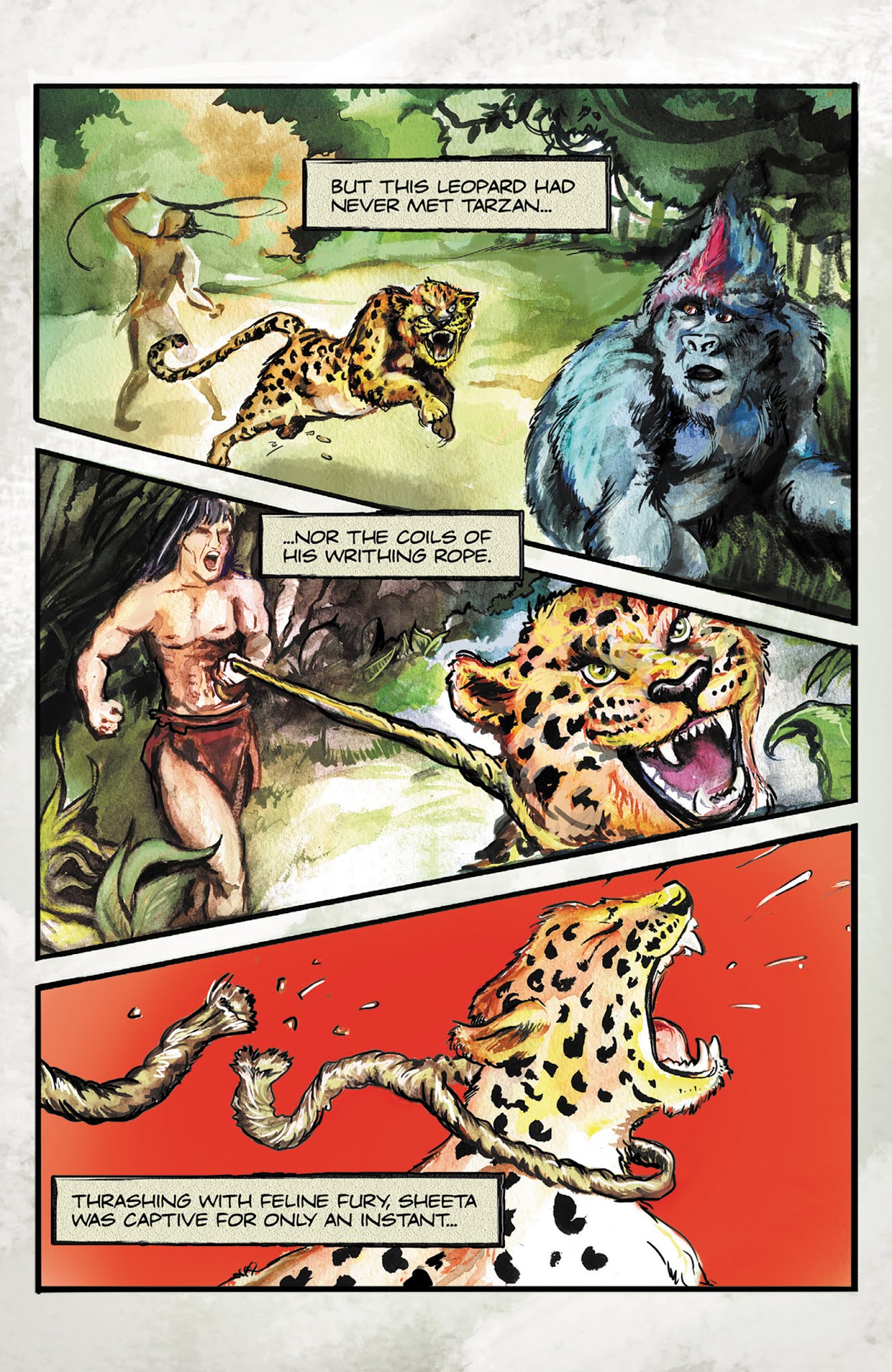 Read online Edgar Rice Burroughs' Jungle Tales of Tarzan comic -  Issue # TPB (Part 1) - 12