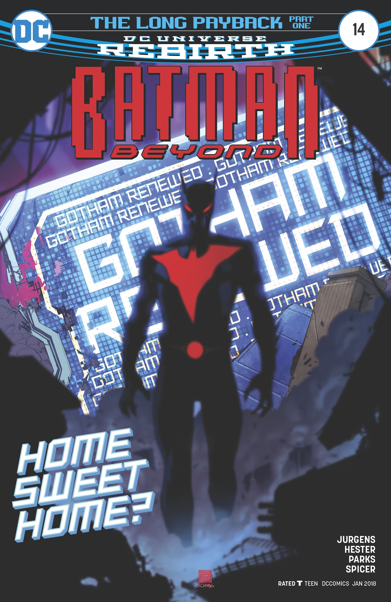 Read online Batman Beyond (2016) comic -  Issue #14 - 1