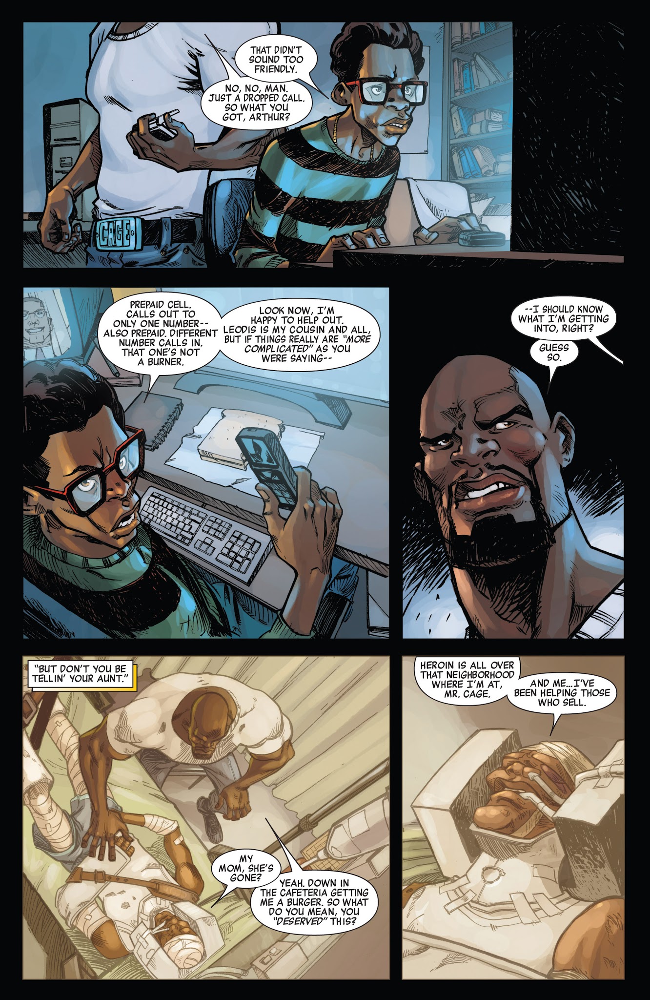 Read online New Avengers: Luke Cage comic -  Issue # TPB - 36