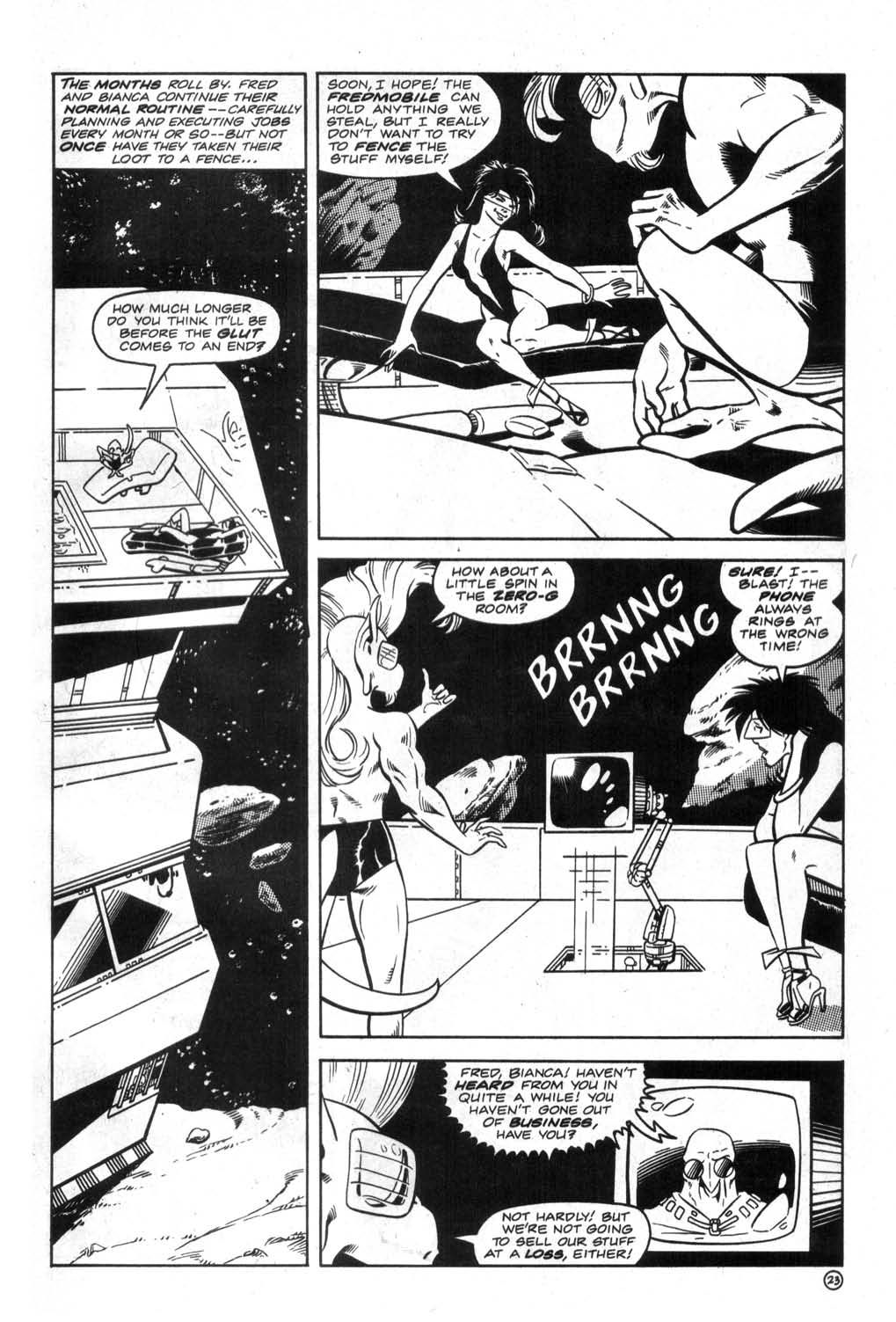 Read online Aristocratic Xtraterrestrial Time-Traveling Thieves comic -  Issue #4 - 25