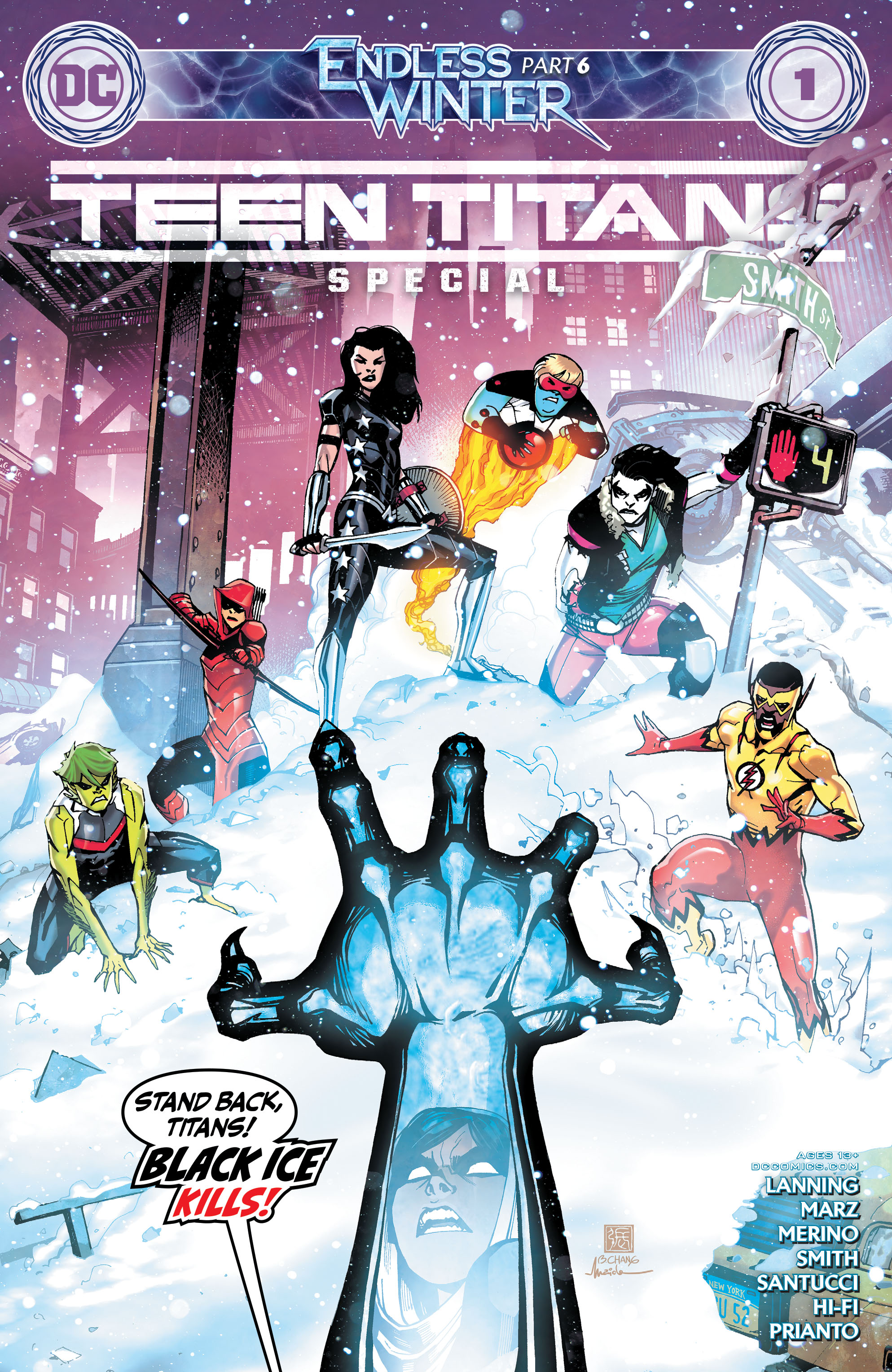Read online Teen Titans: Endless Winter Special comic -  Issue # Full - 1