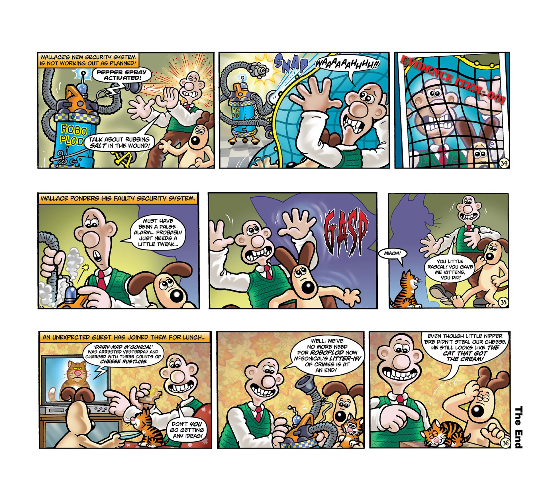 Read online Wallace & Gromit Dailies comic -  Issue #1 - 13