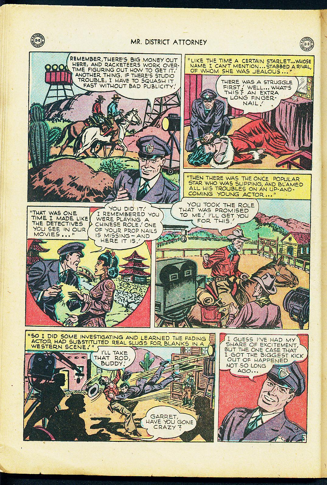 Read online Mr. District Attorney comic -  Issue #1 - 22