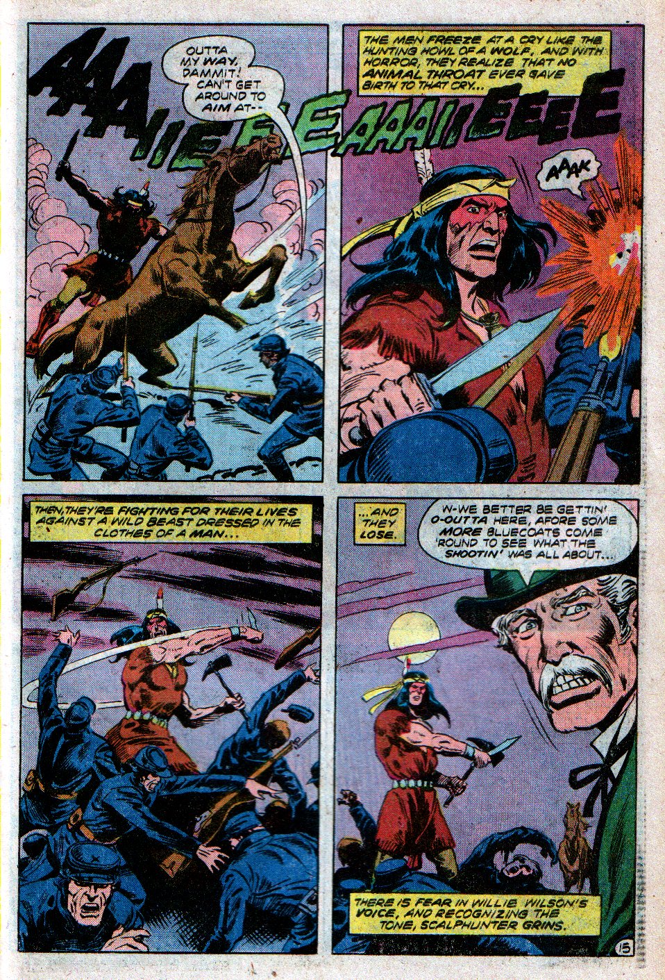 Read online Weird Western Tales (1972) comic -  Issue #63 - 17
