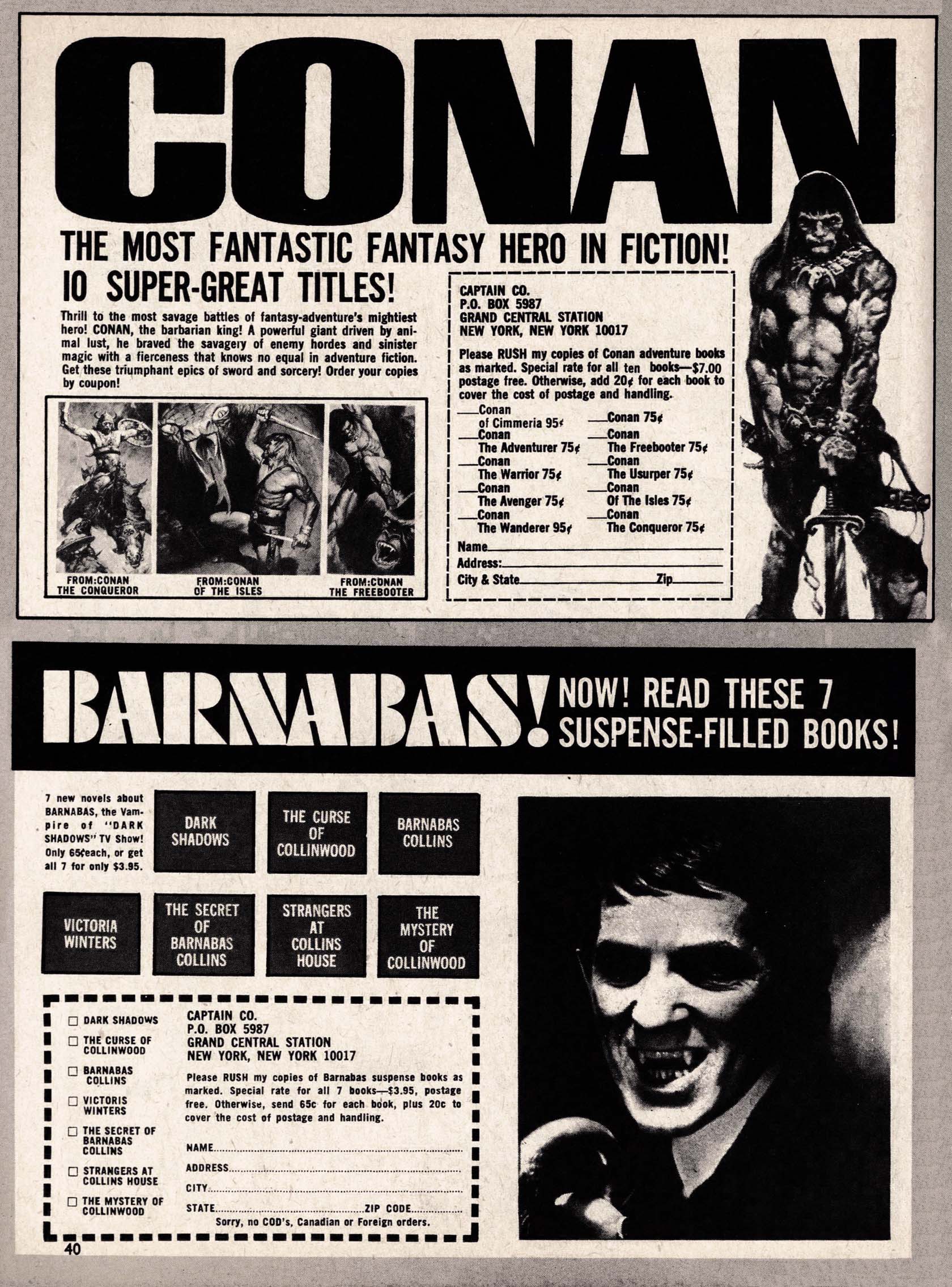 Read online Vampirella (1969) comic -  Issue #2 - 40