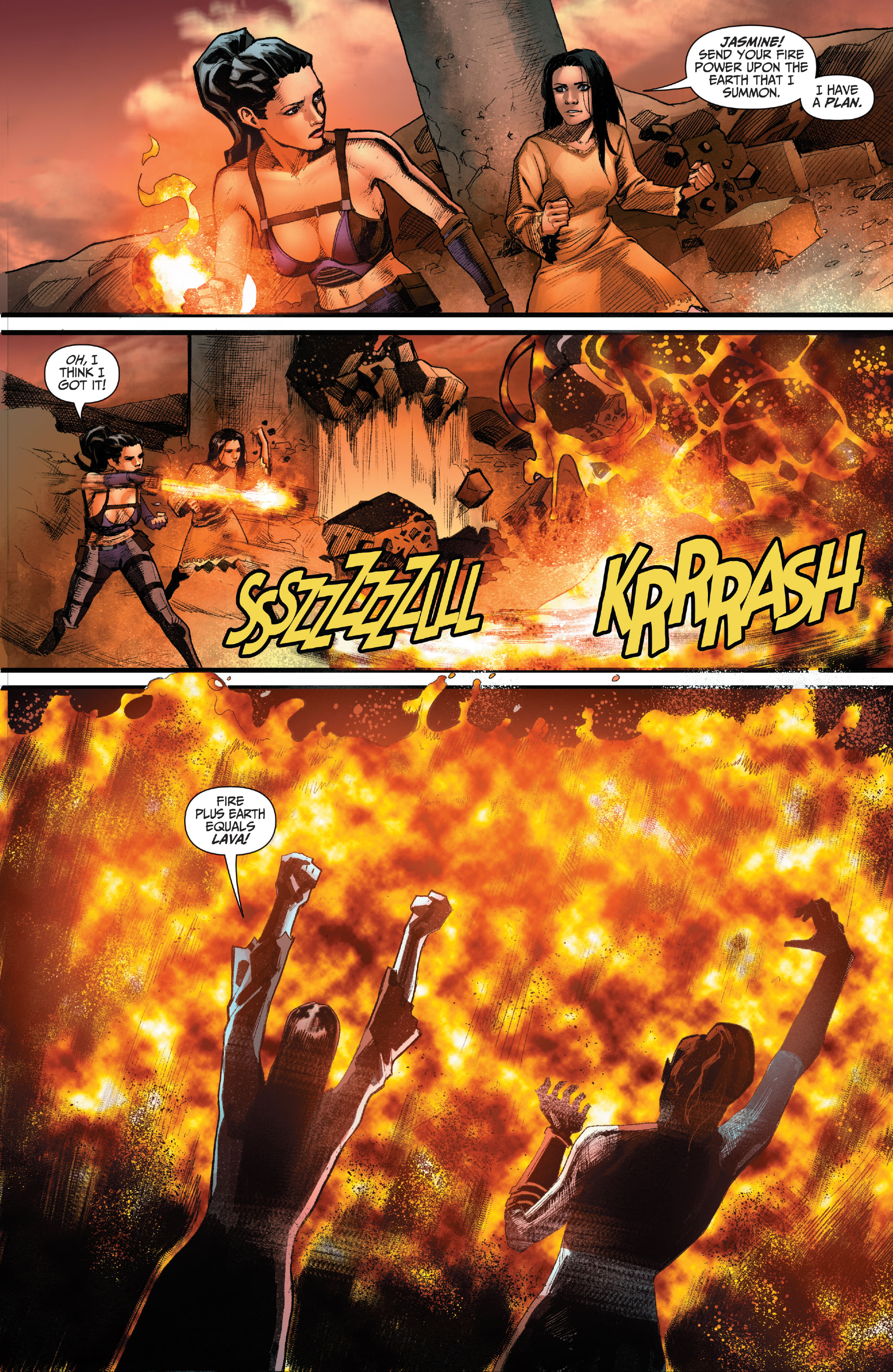 Read online Myths & Legends Quarterly: Jasmine comic -  Issue # Full - 66