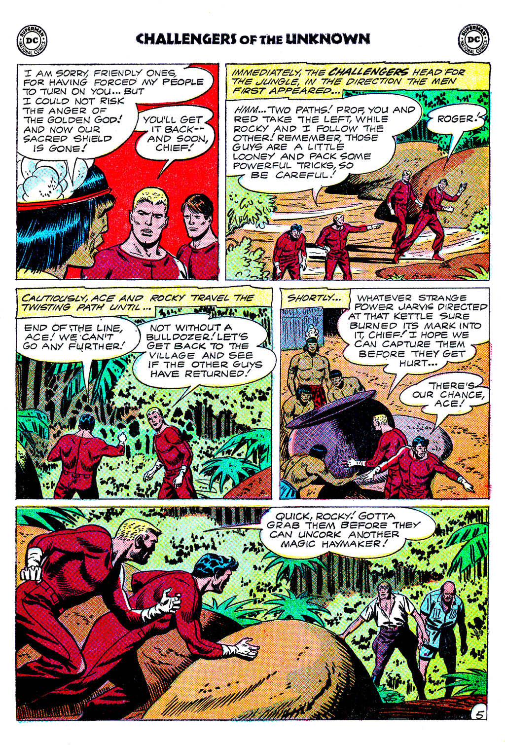 Challengers of the Unknown (1958) Issue #22 #22 - English 7