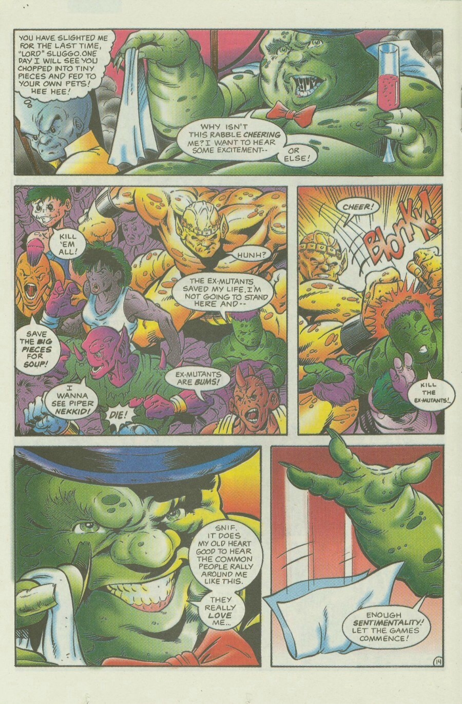 Read online Ex-Mutants comic -  Issue #3 - 17