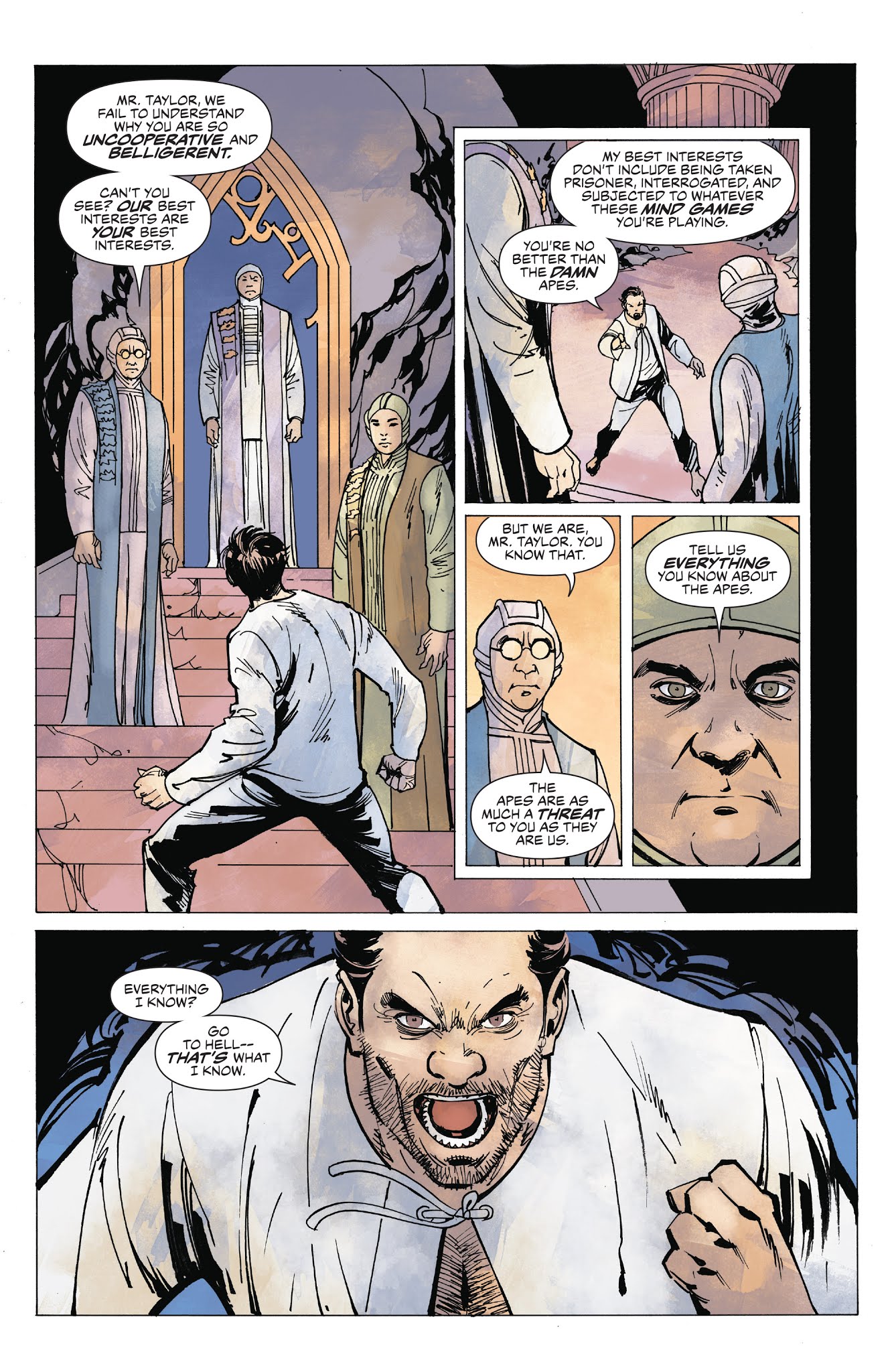 Read online Planet of the Apes: Ursus comic -  Issue #6 - 11