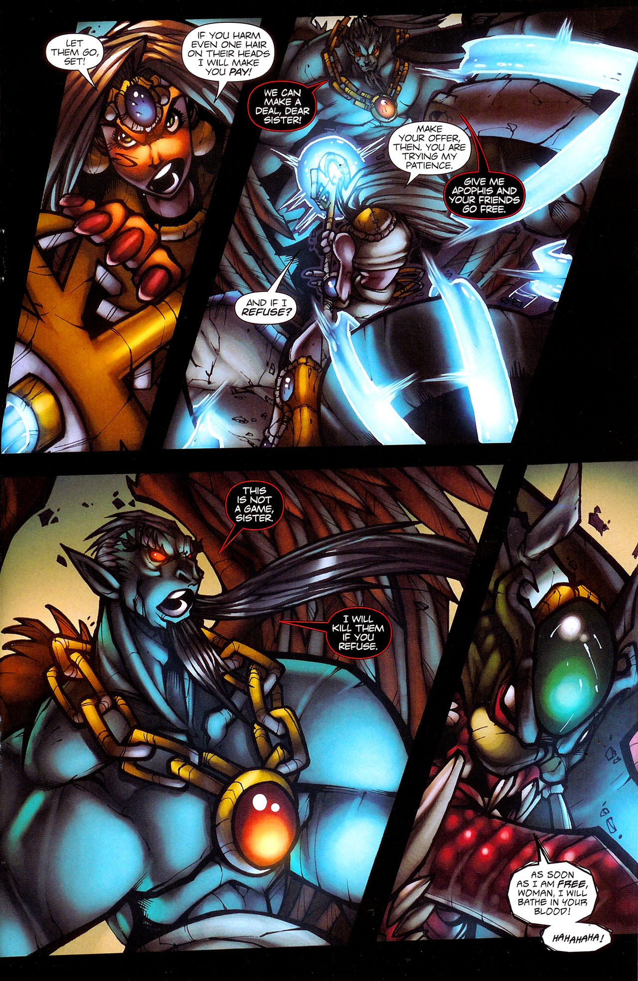 Read online Legend of Isis comic -  Issue #3 - 8