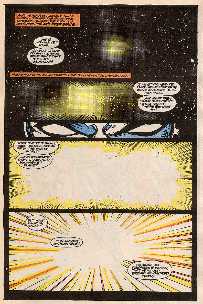 Read online Guardians of the Galaxy (1990) comic -  Issue #23 - 22