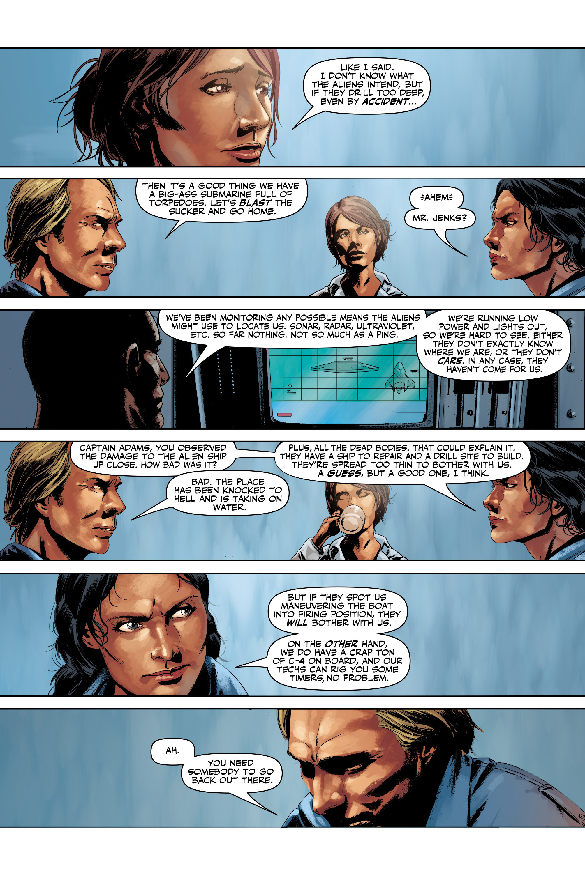 Read online Independence Day comic -  Issue #3 - 10
