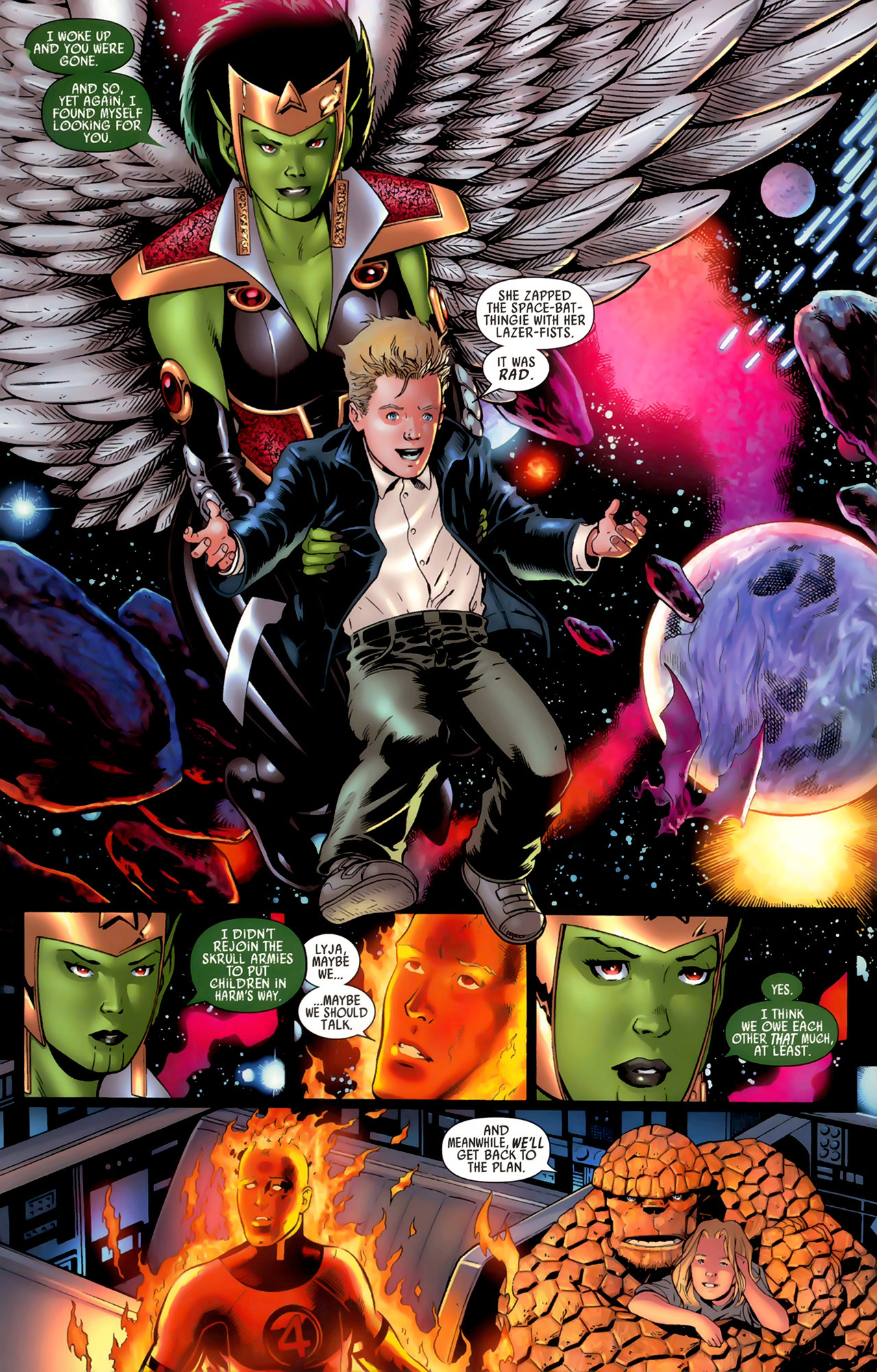 Read online Secret Invasion: Fantastic Four comic -  Issue #3 - 9