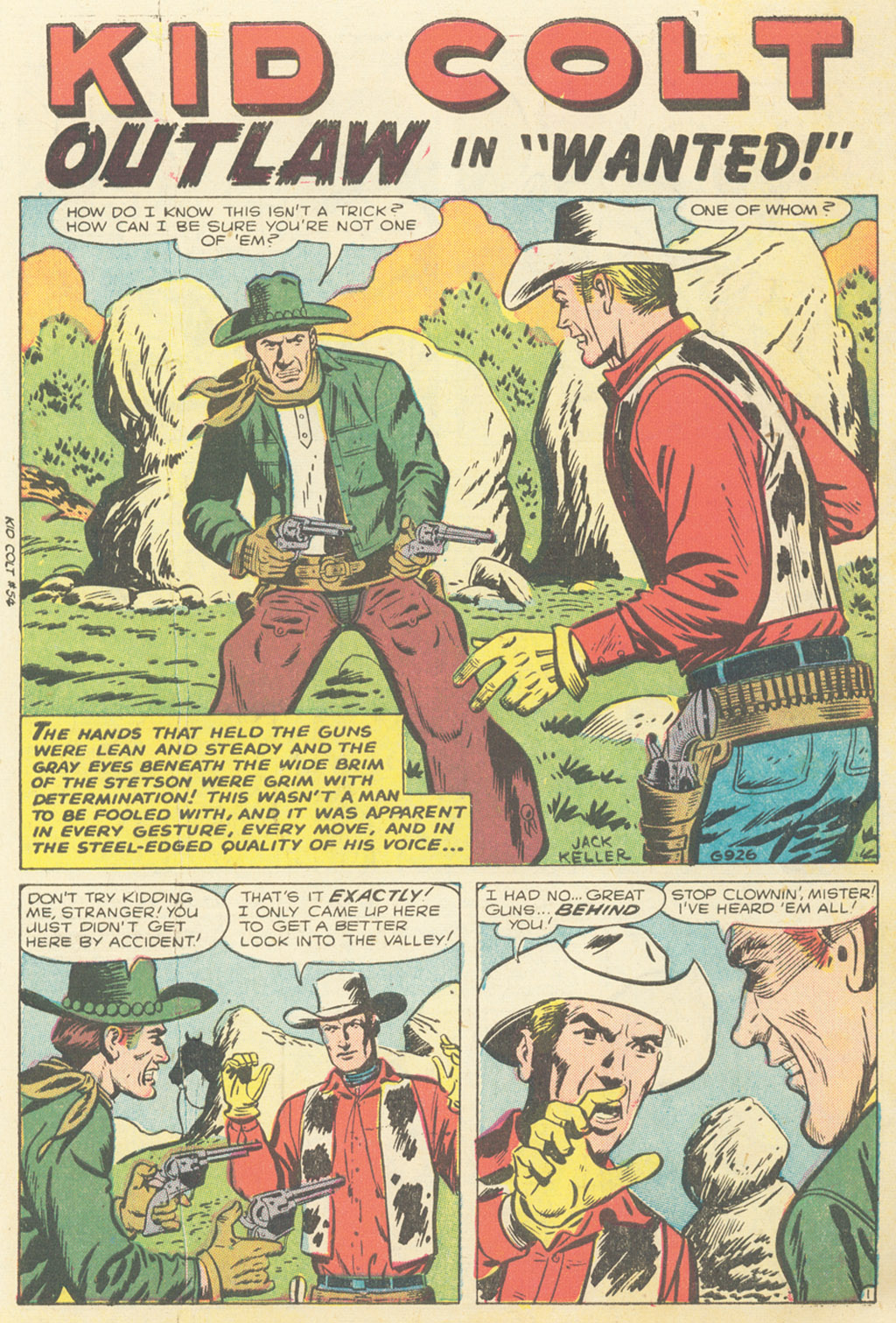 Read online Kid Colt Outlaw comic -  Issue #54 - 3